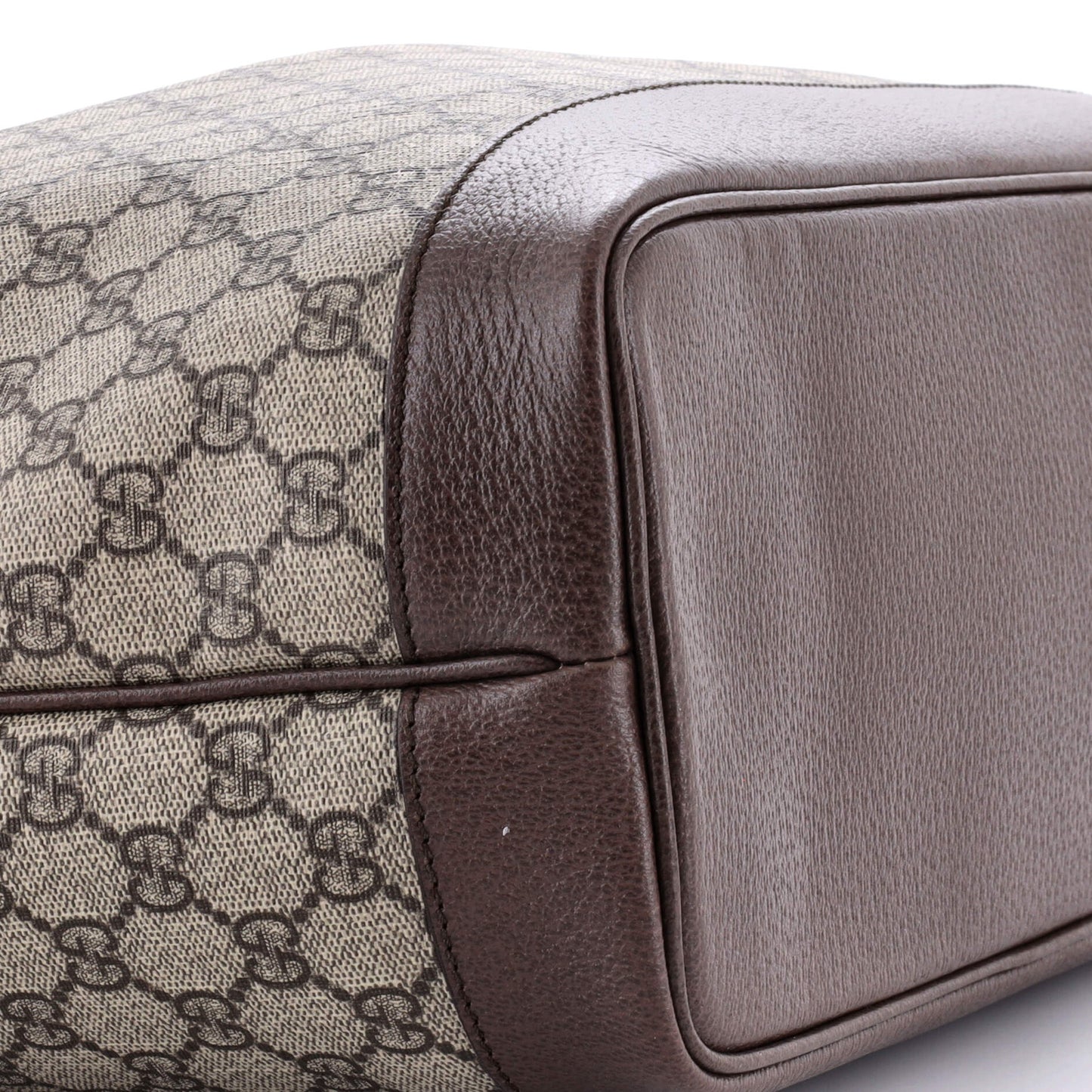 Ophidia Top Handle Shopping Tote GG Coated Canvas and Leather Medium