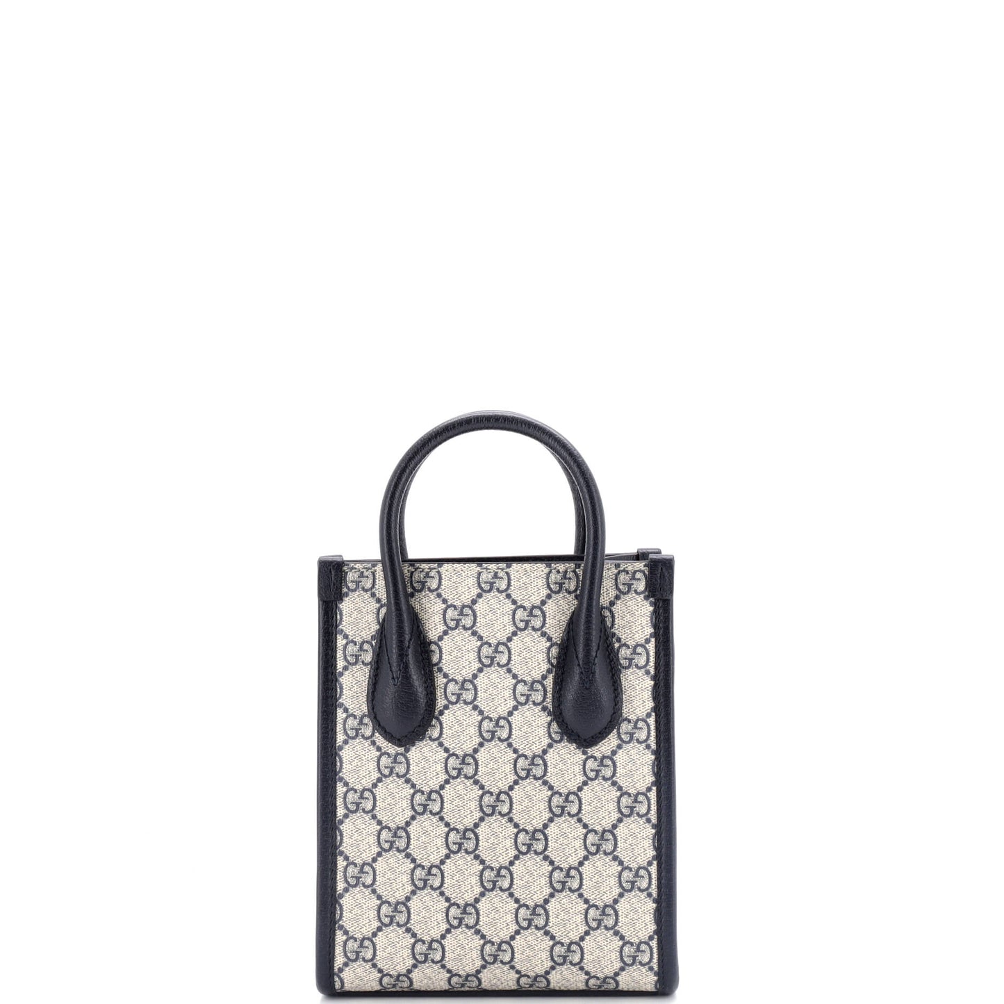 Interlocking G Patch Tote GG Coated Canvas Mini