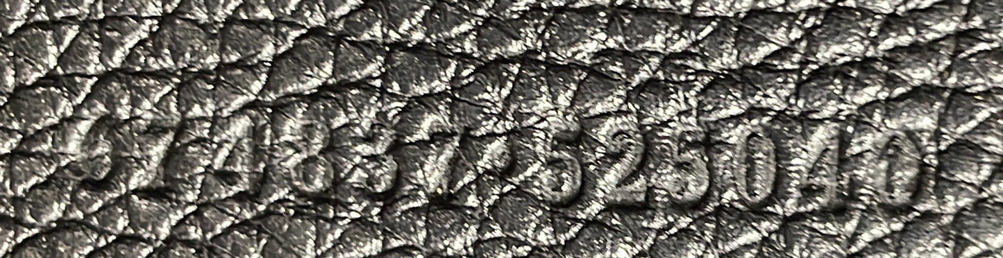 Logo Tote Embossed Leather Large