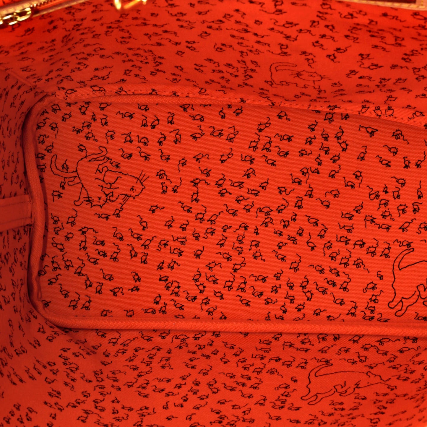 Neverfull NM Tote Limited Edition Grace Coddington Catogram Canvas MM