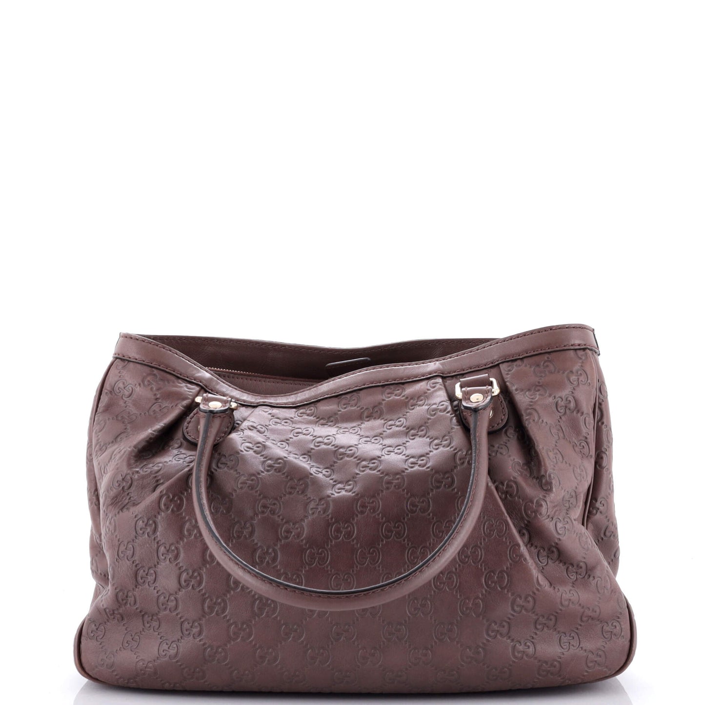 Sukey Top Handle Tote Guccissima Leather Medium