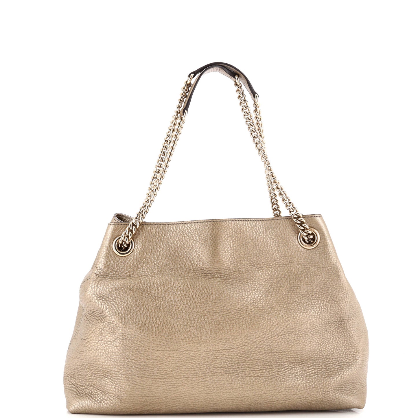 Soho Chain Strap Shoulder Bag Leather Medium