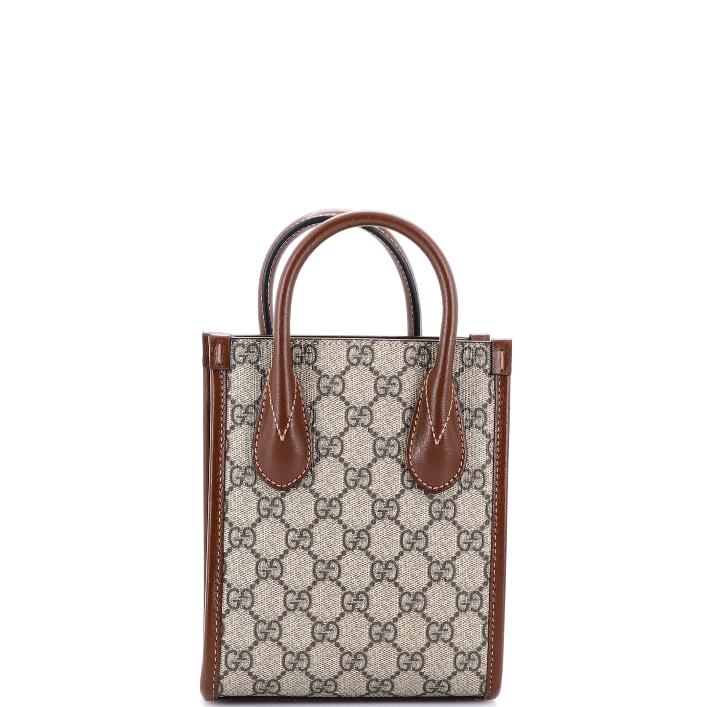 Interlocking G Patch Tote GG Coated Canvas Mini