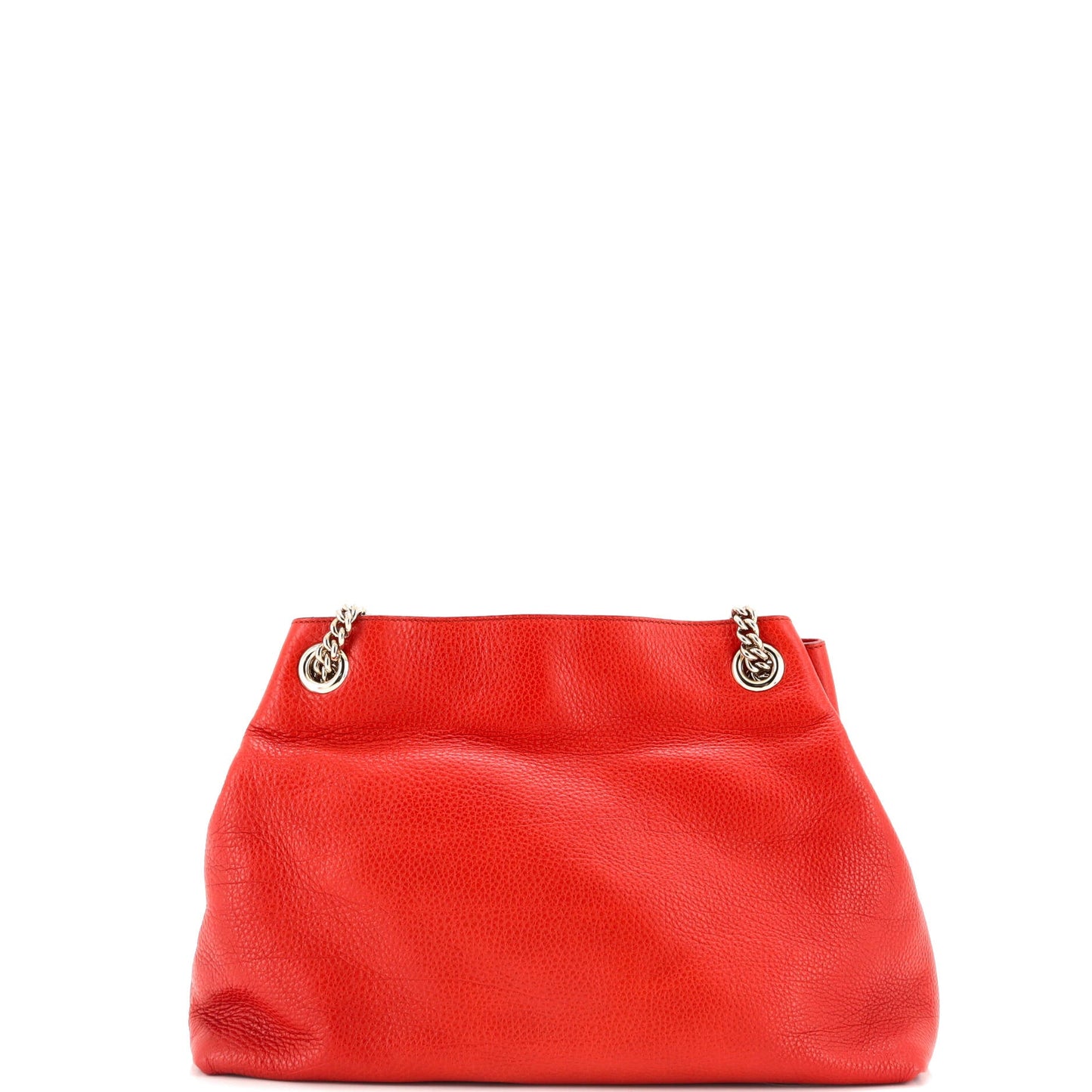 Soho Chain Strap Shoulder Bag Leather Medium