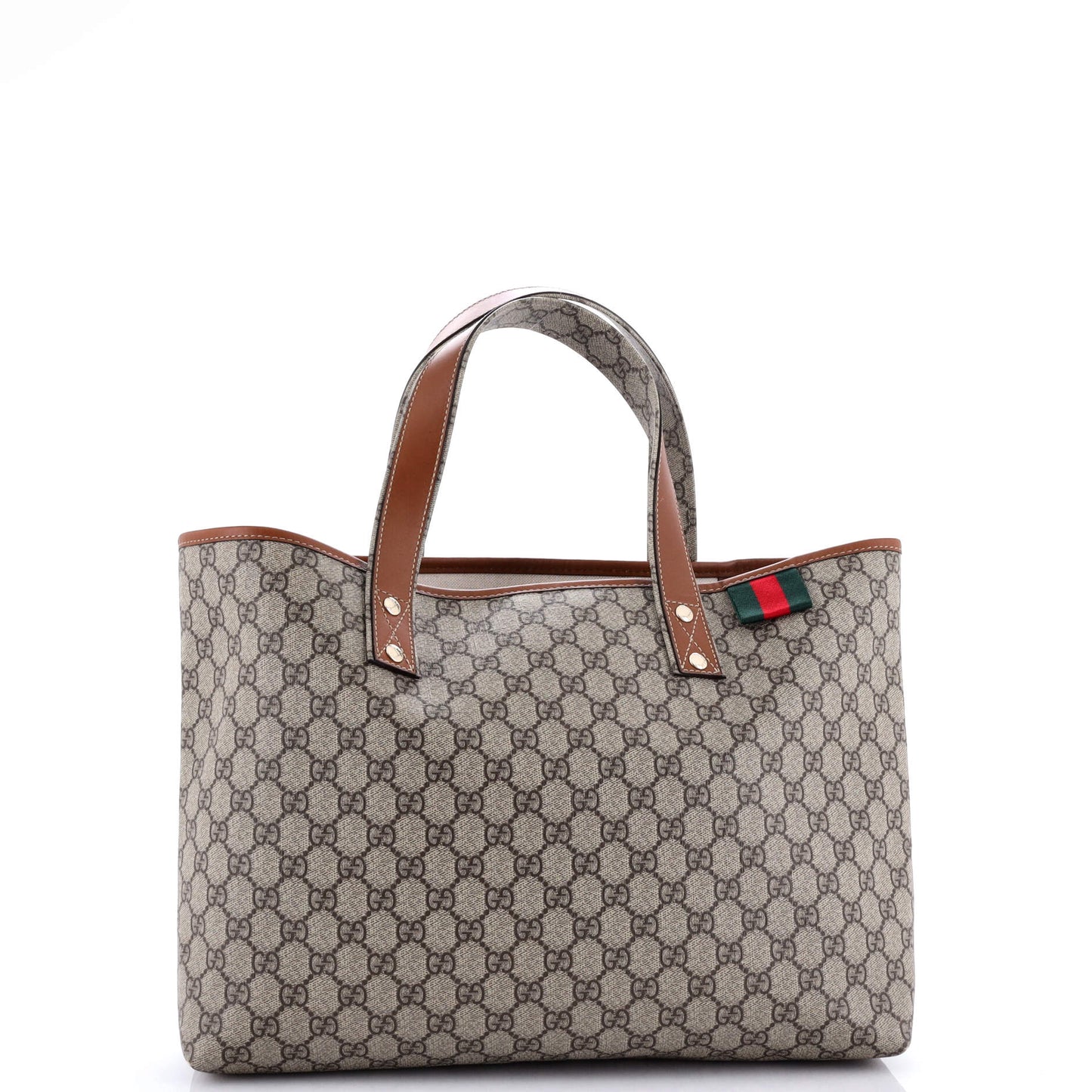 Web Loop Tote GG Coated Canvas Medium