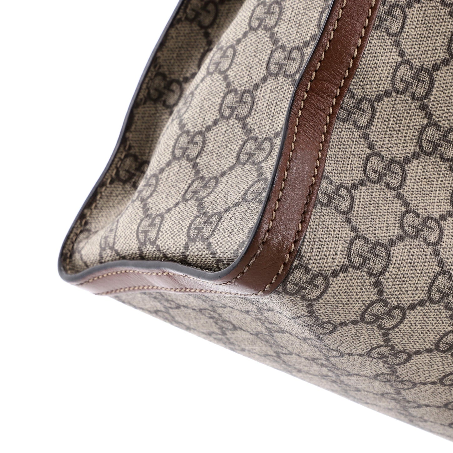 Padlock Chain Tote GG Coated Canvas Medium