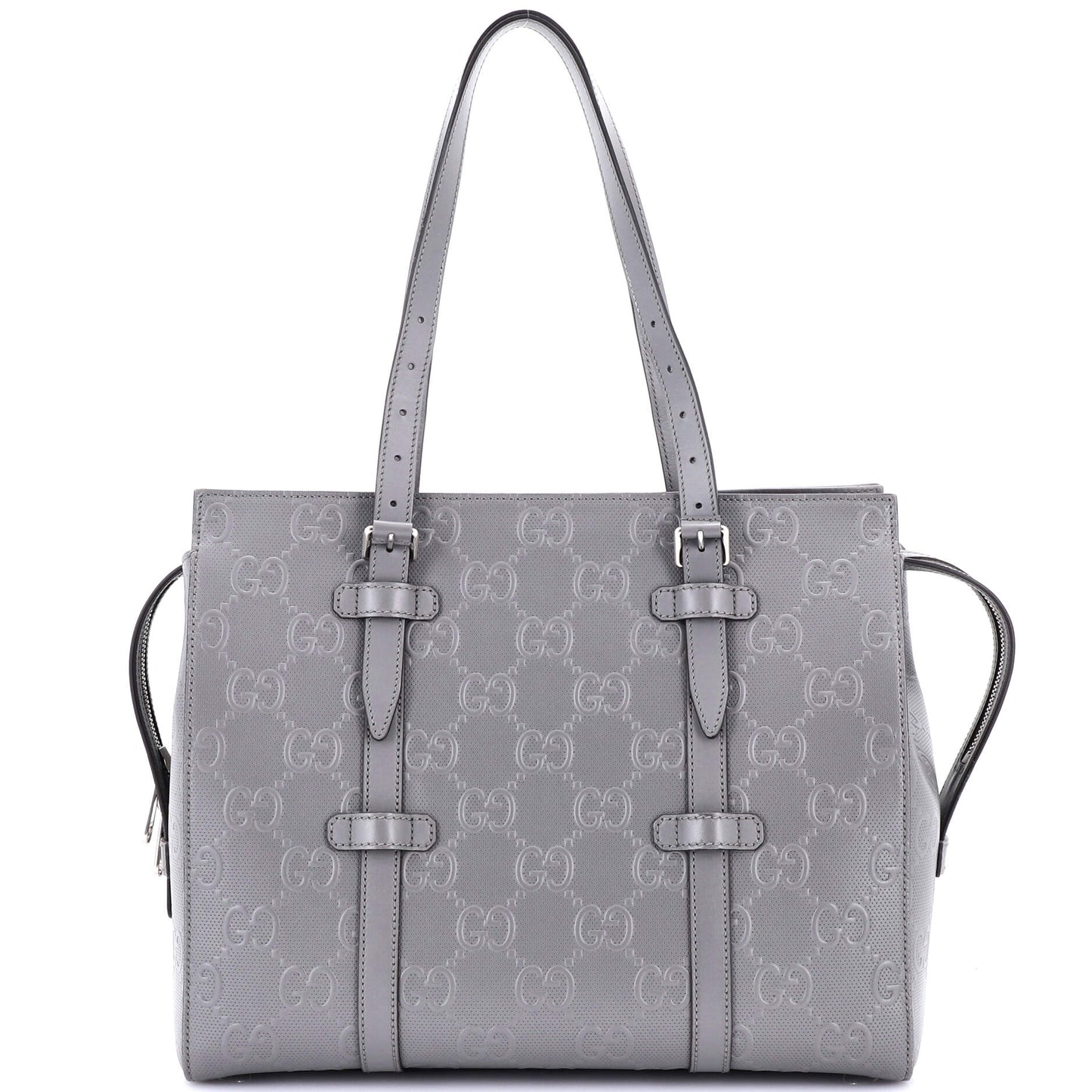 Tote Bag GG Embossed Perforated Leather