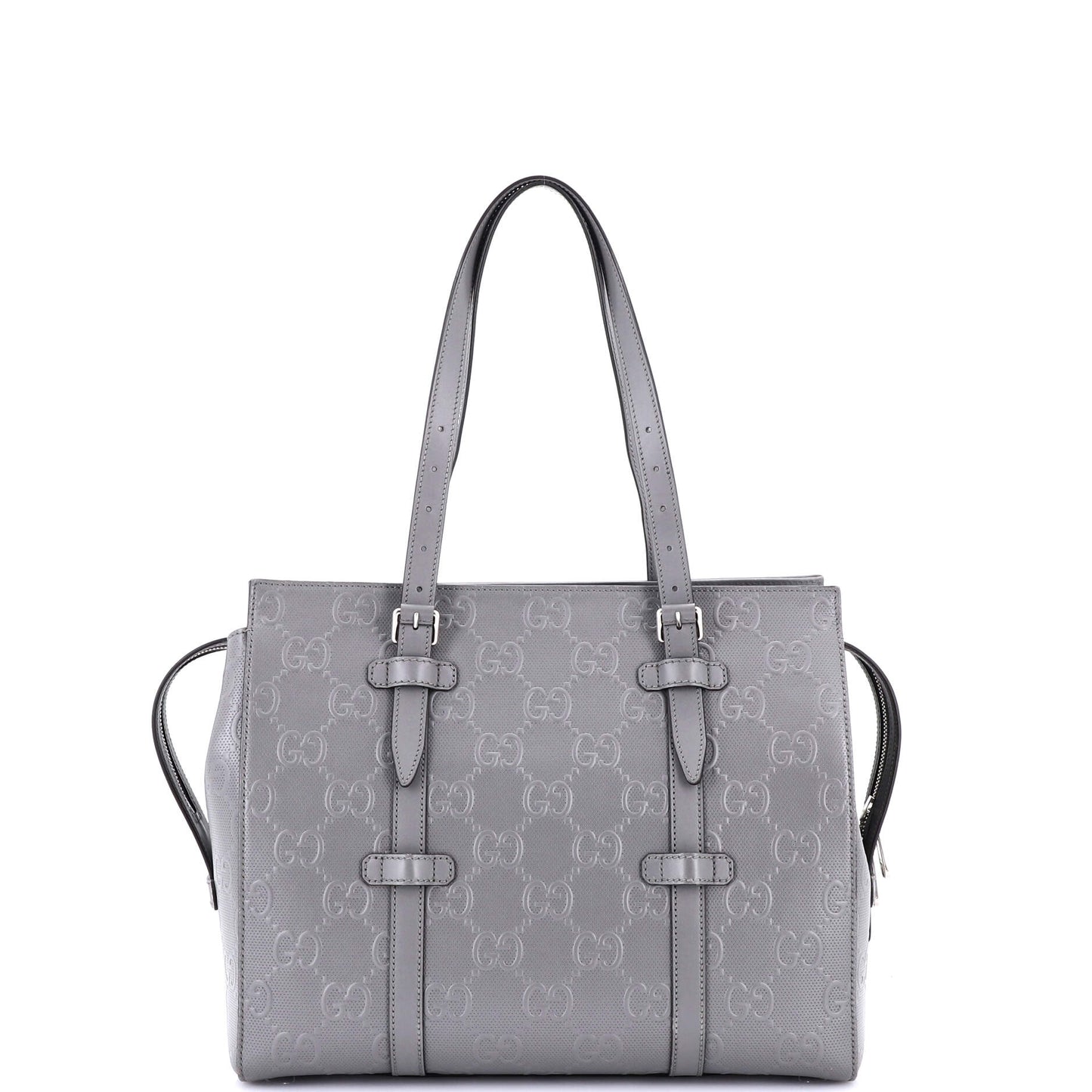 Tote Bag GG Embossed Perforated Leather