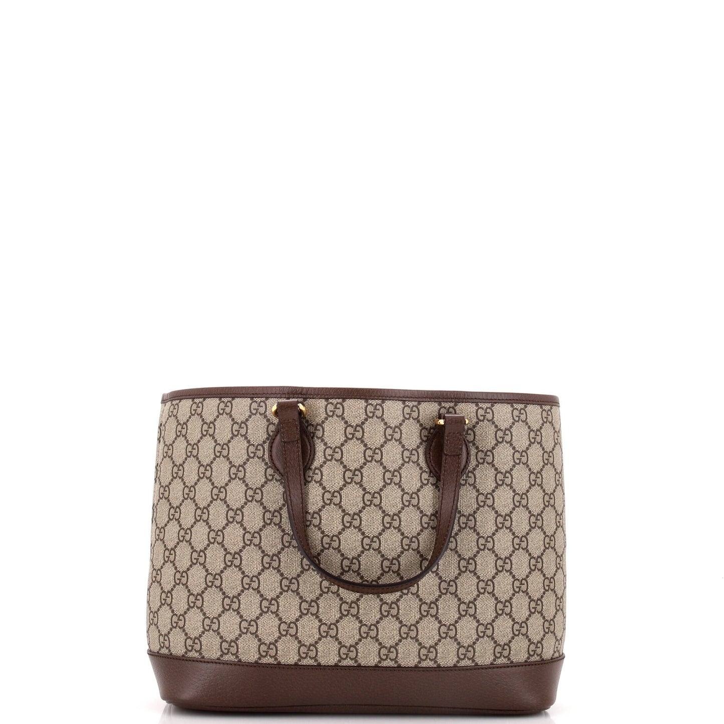 Ophidia Top Handle Shopping Tote GG Coated Canvas and Leather Small