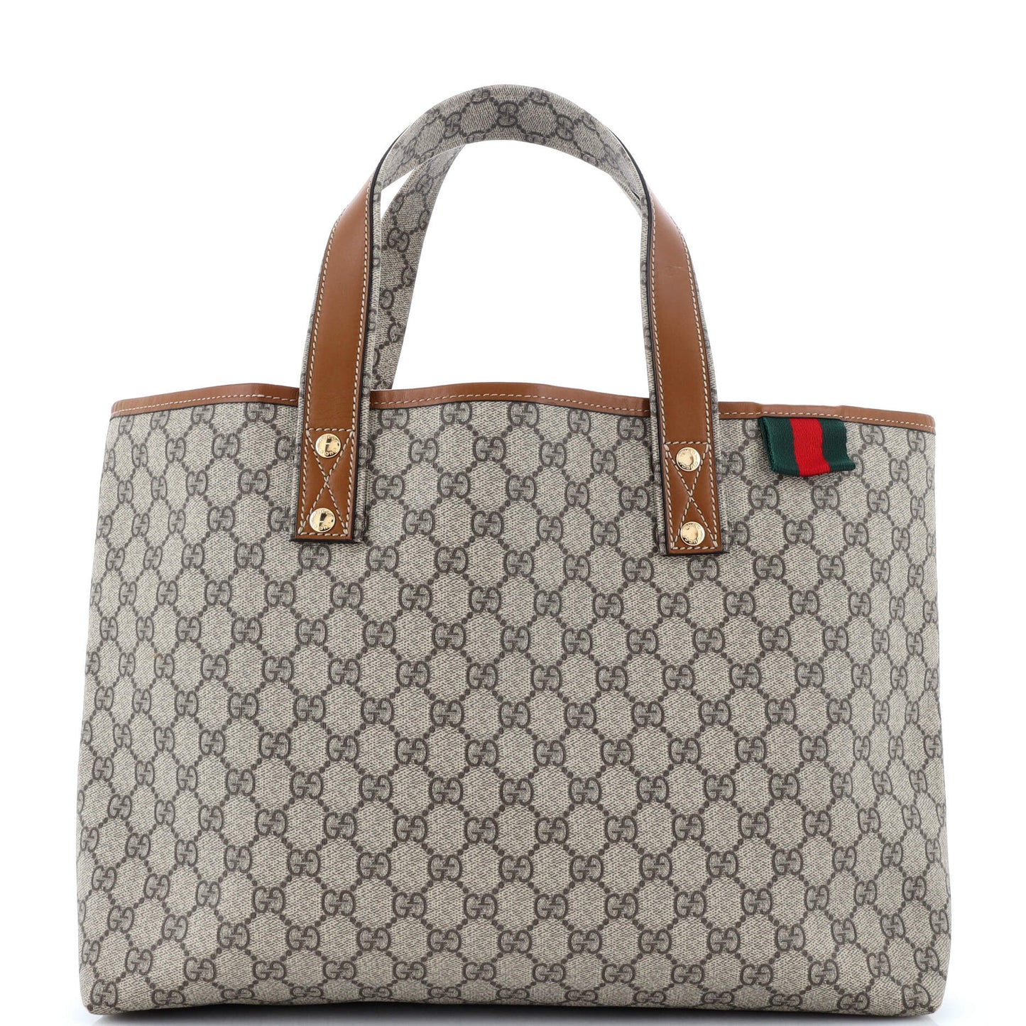 Web Loop Tote GG Coated Canvas Medium