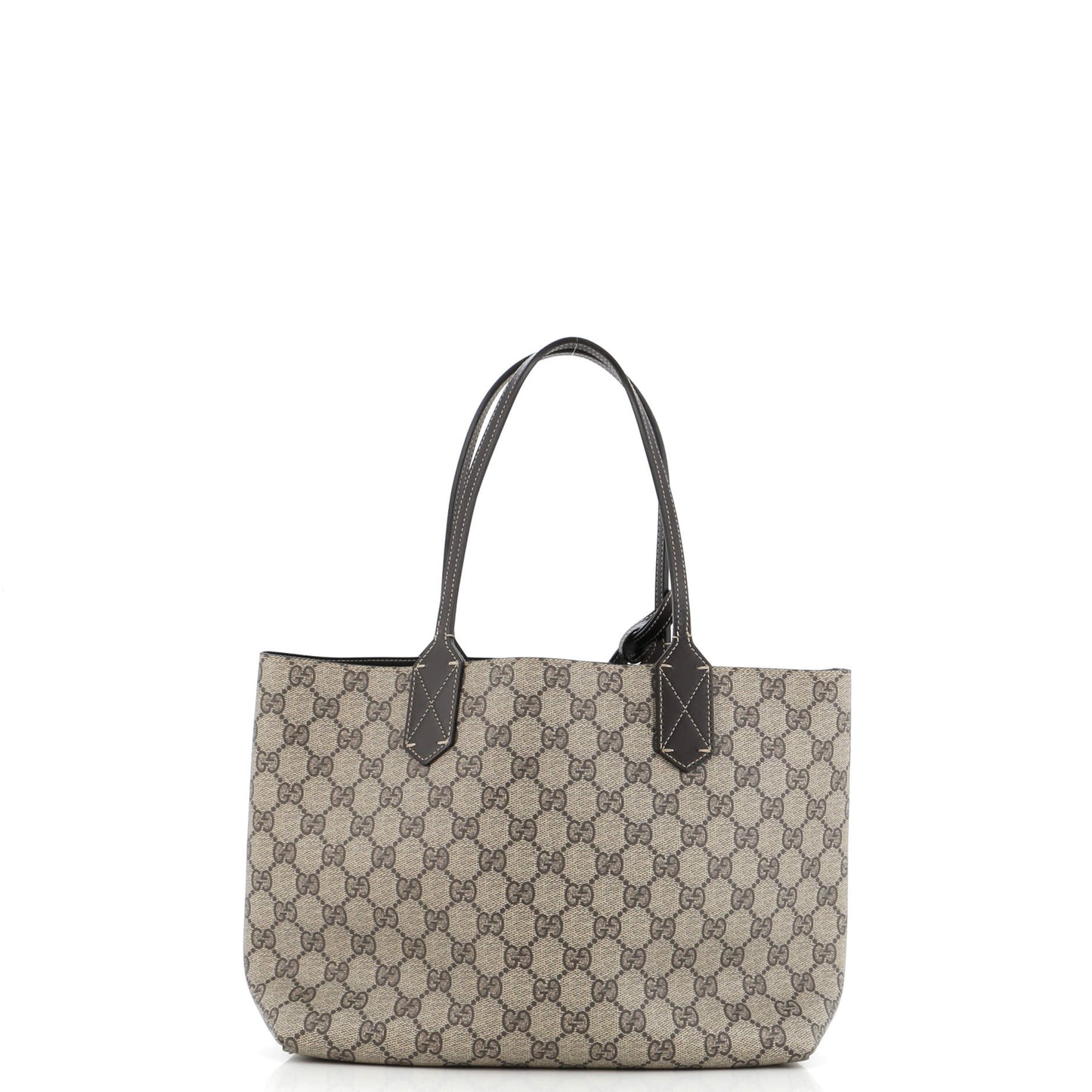 Reversible Tote GG Print Leather Small