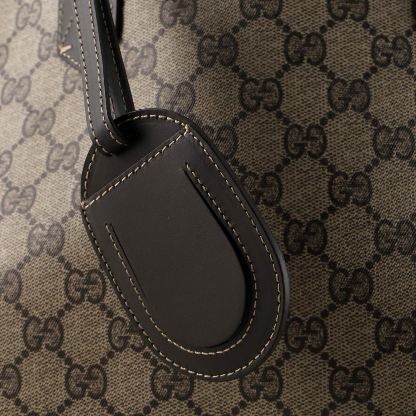 Reversible Tote GG Print Leather Small