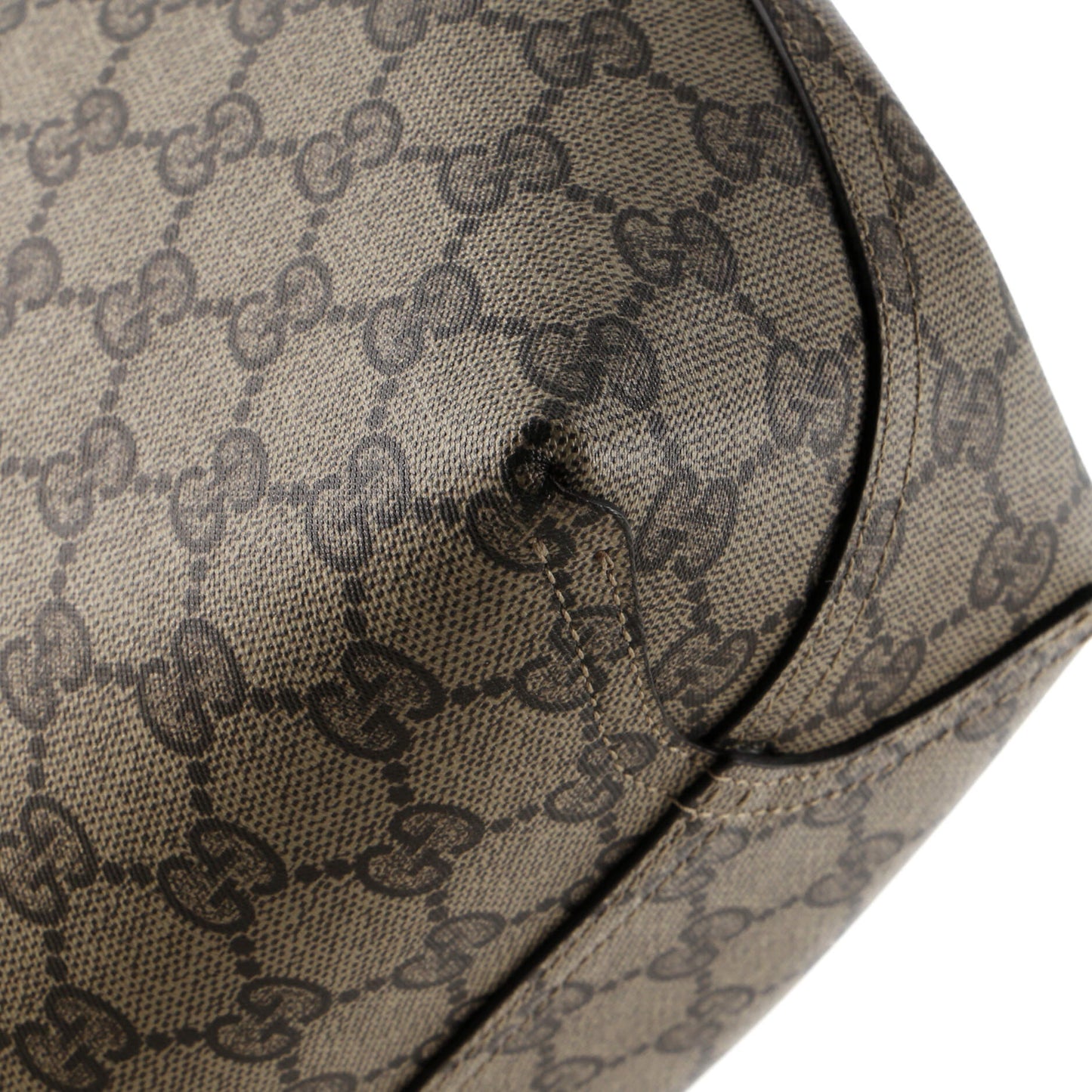 Reversible Tote GG Print Leather Small