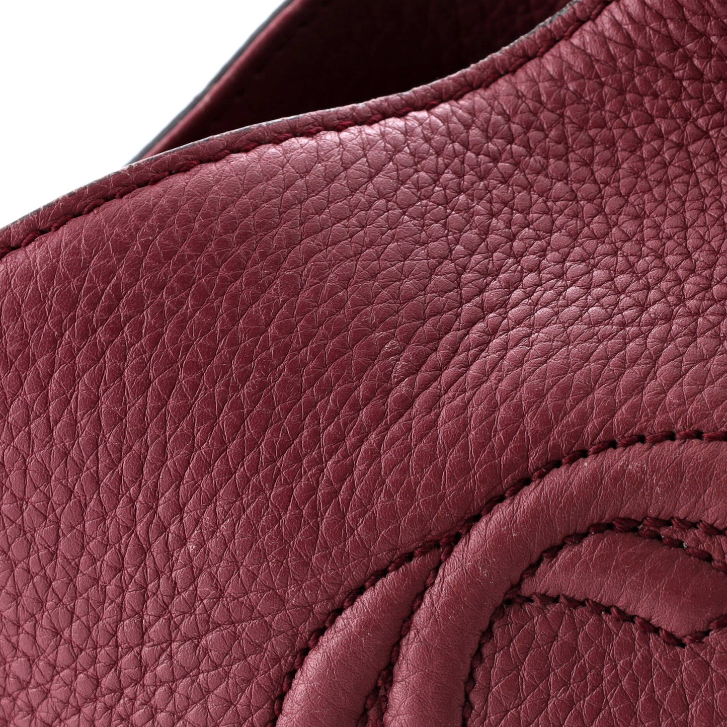 Soho Chain Strap Shoulder Bag Leather Mini