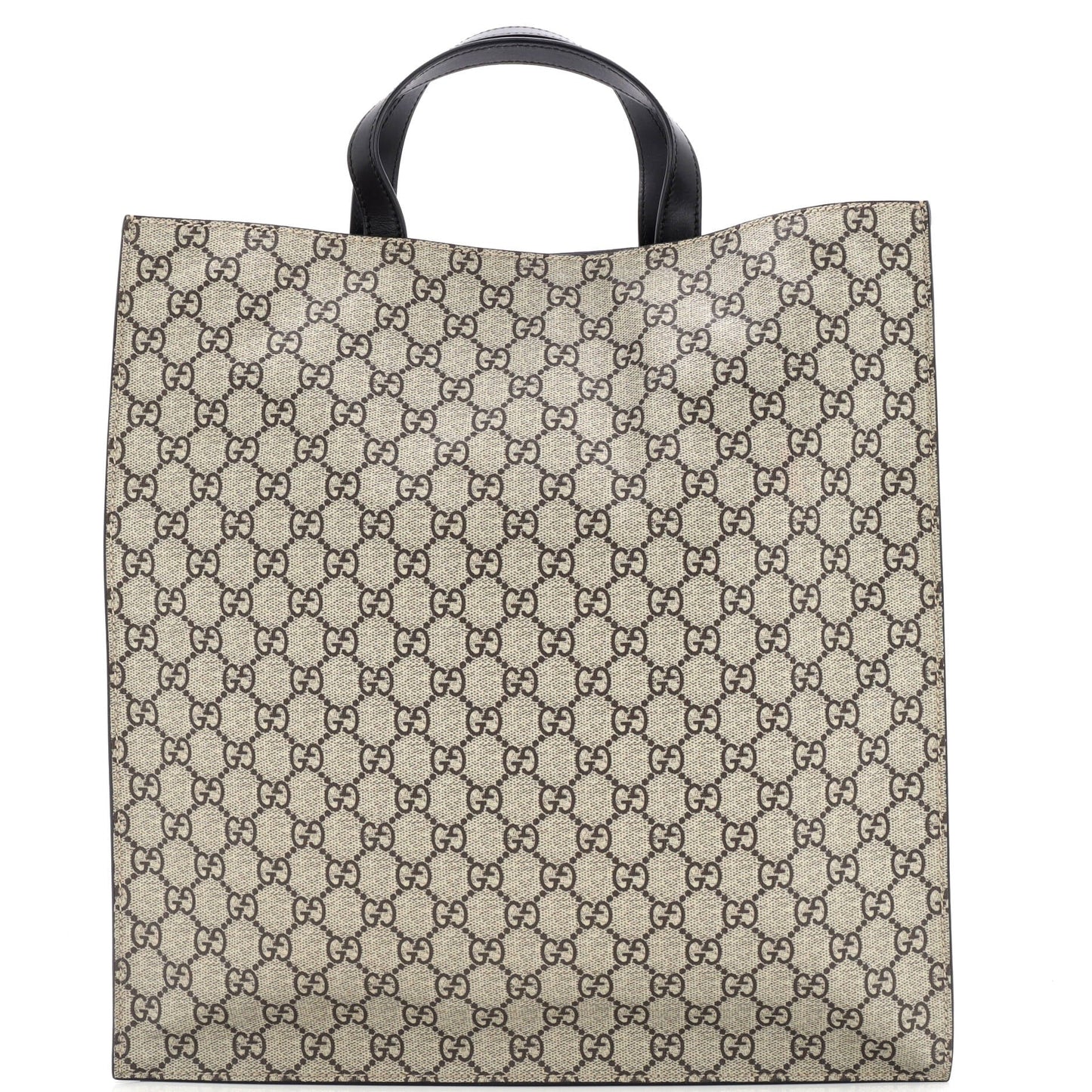 Convertible Soft Open Tote Printed GG Coated Canvas Tall