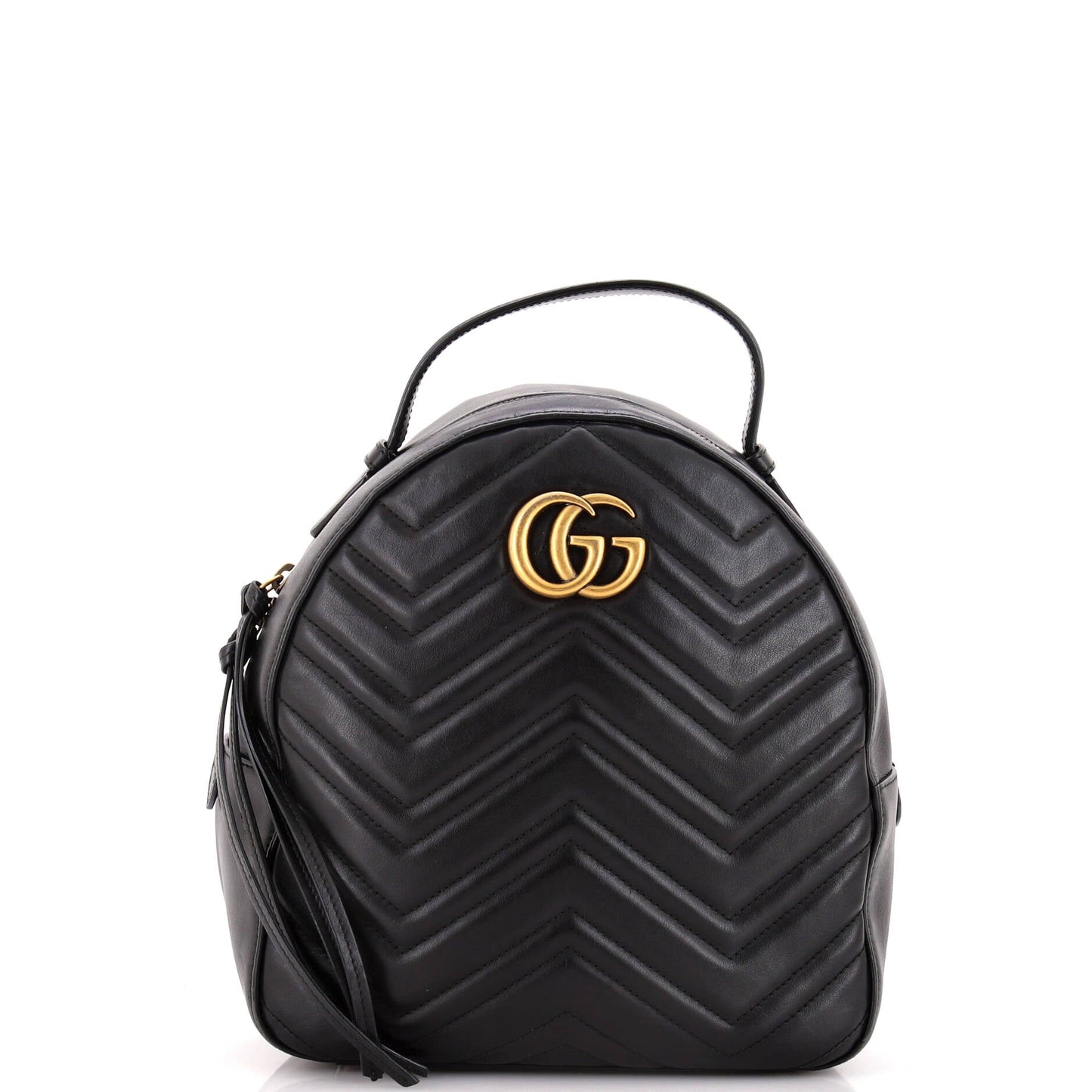 GG Marmont Backpack Matelasse Leather Small