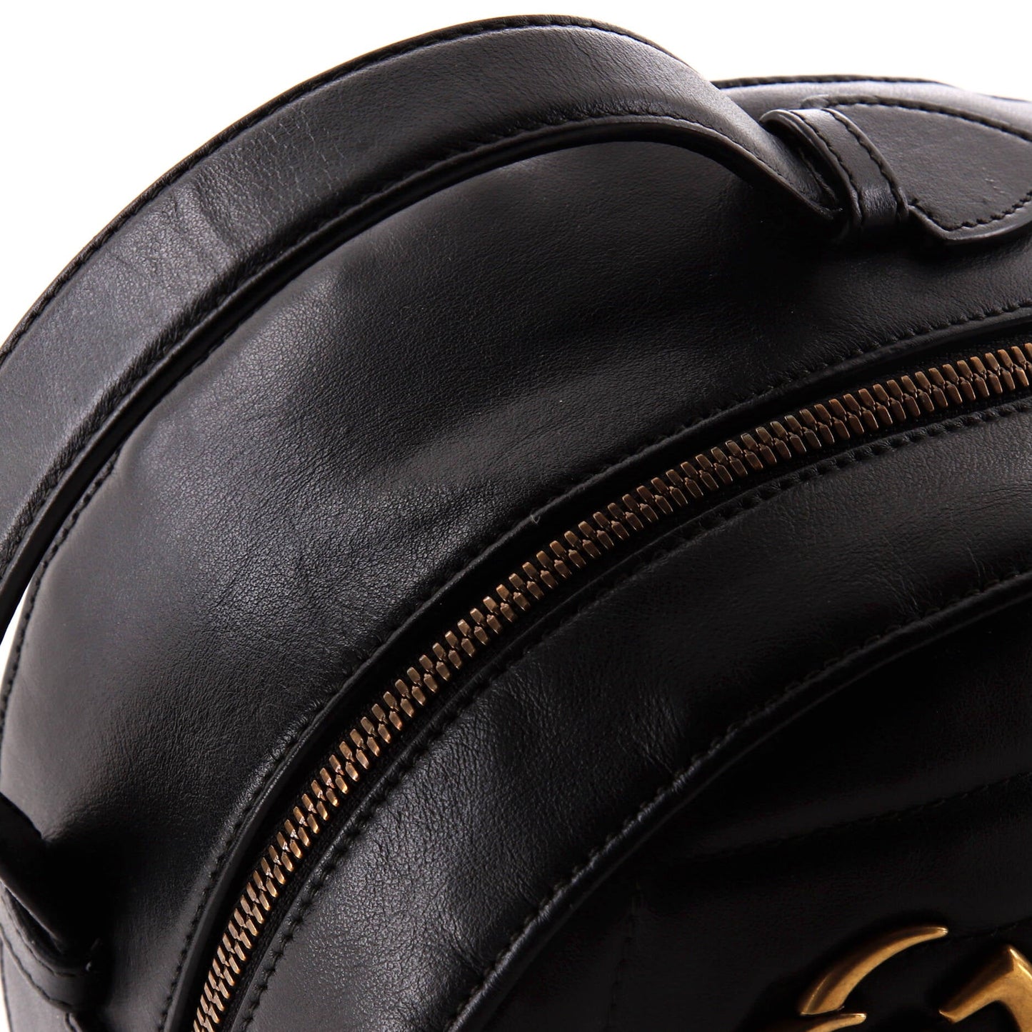 GG Marmont Backpack Matelasse Leather Small