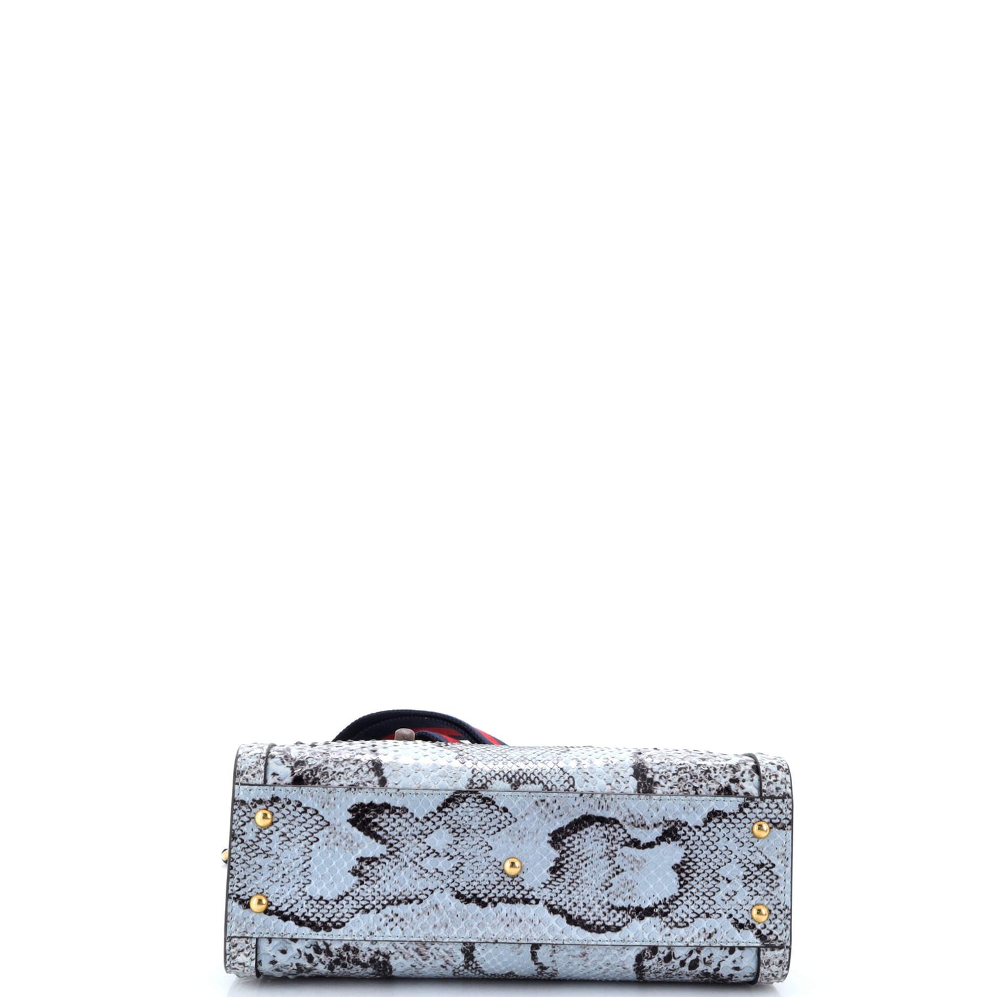 Diana NM Bamboo Handle Tote Python Small