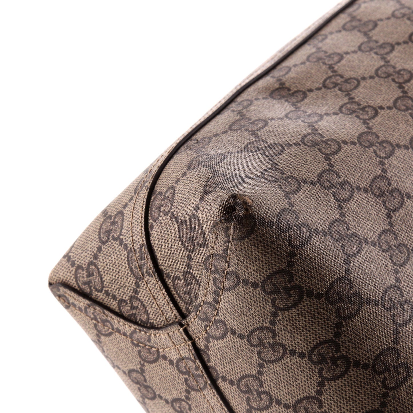 Reversible Tote GG Print Leather Small