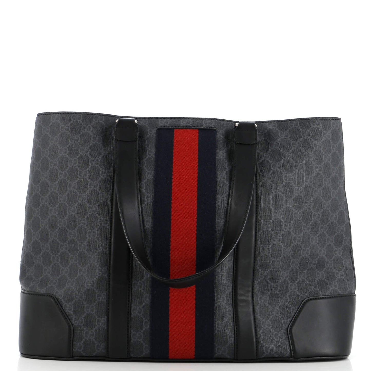 Web Open Tote GG Coated Canvas Large