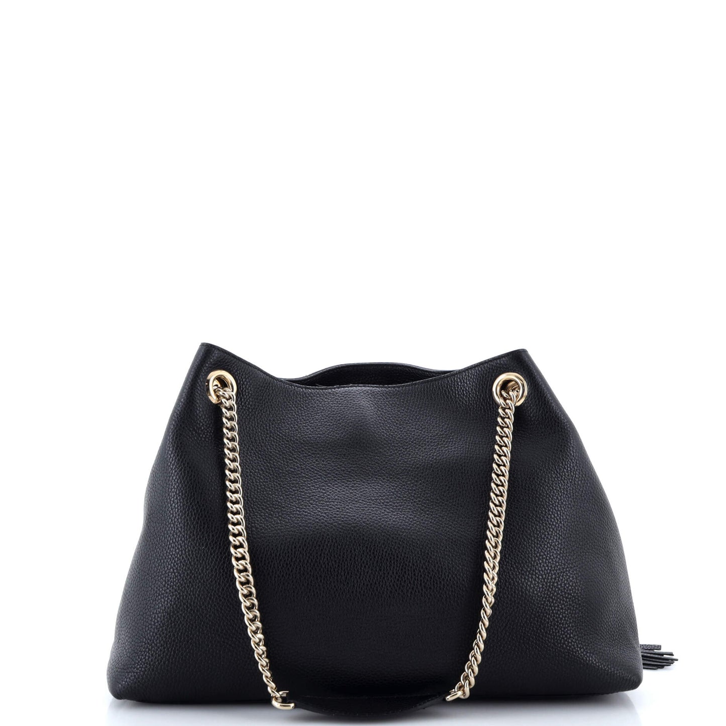 Soho Chain Strap Shoulder Bag Leather Medium