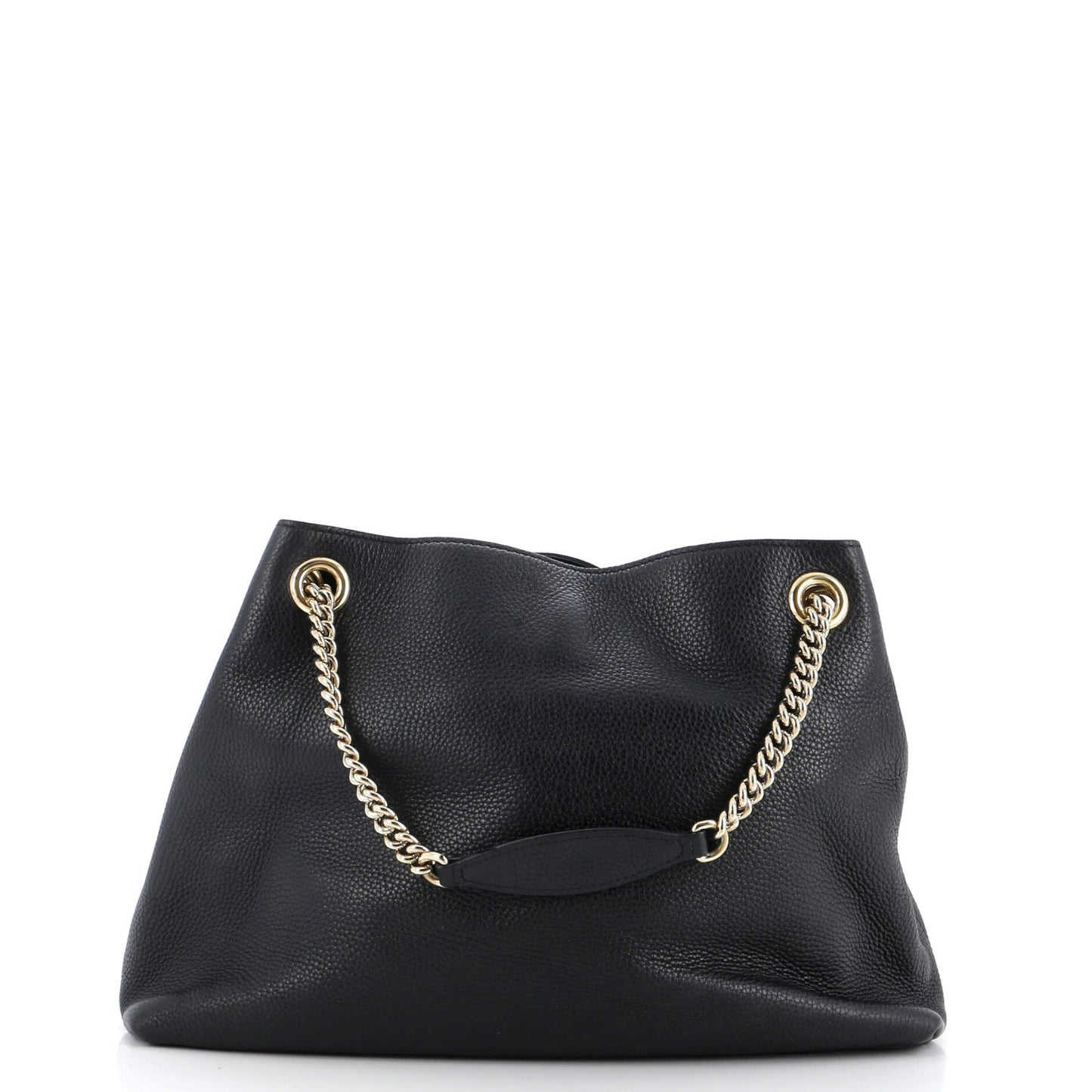 Soho Chain Strap Shoulder Bag Leather Medium