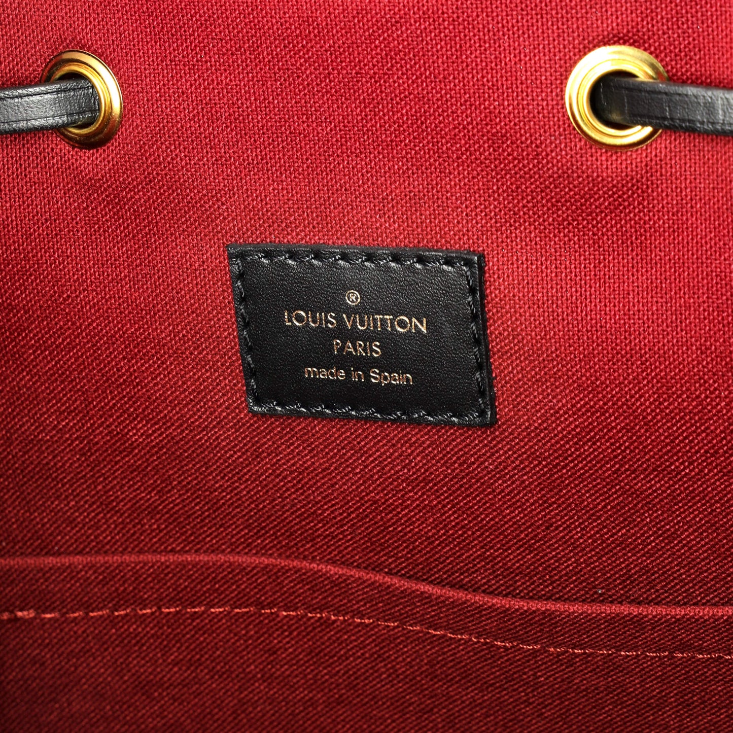 Montsouris NM Backpack Monogram Canvas with Leather PM