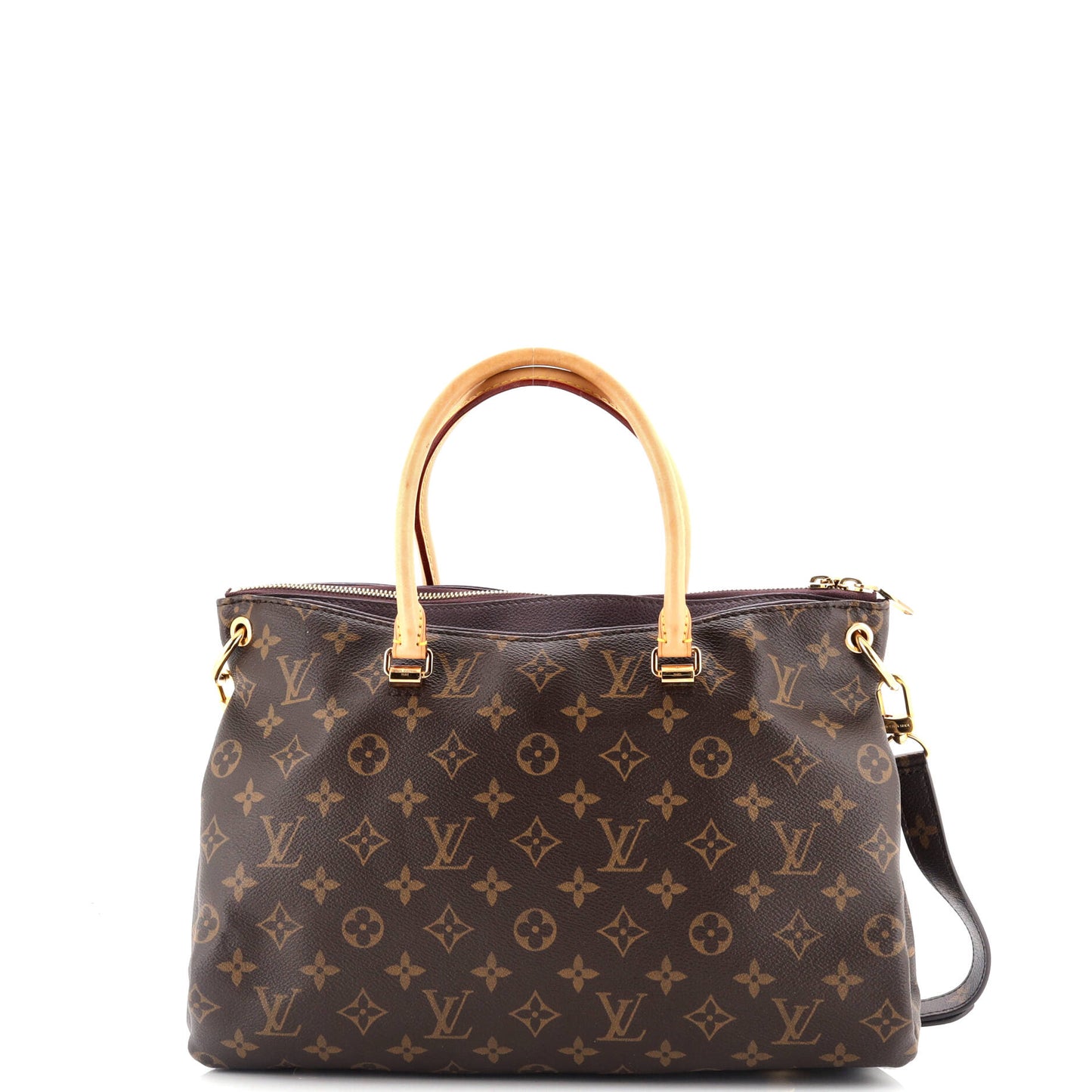 Pallas Tote Monogram Canvas with Leather