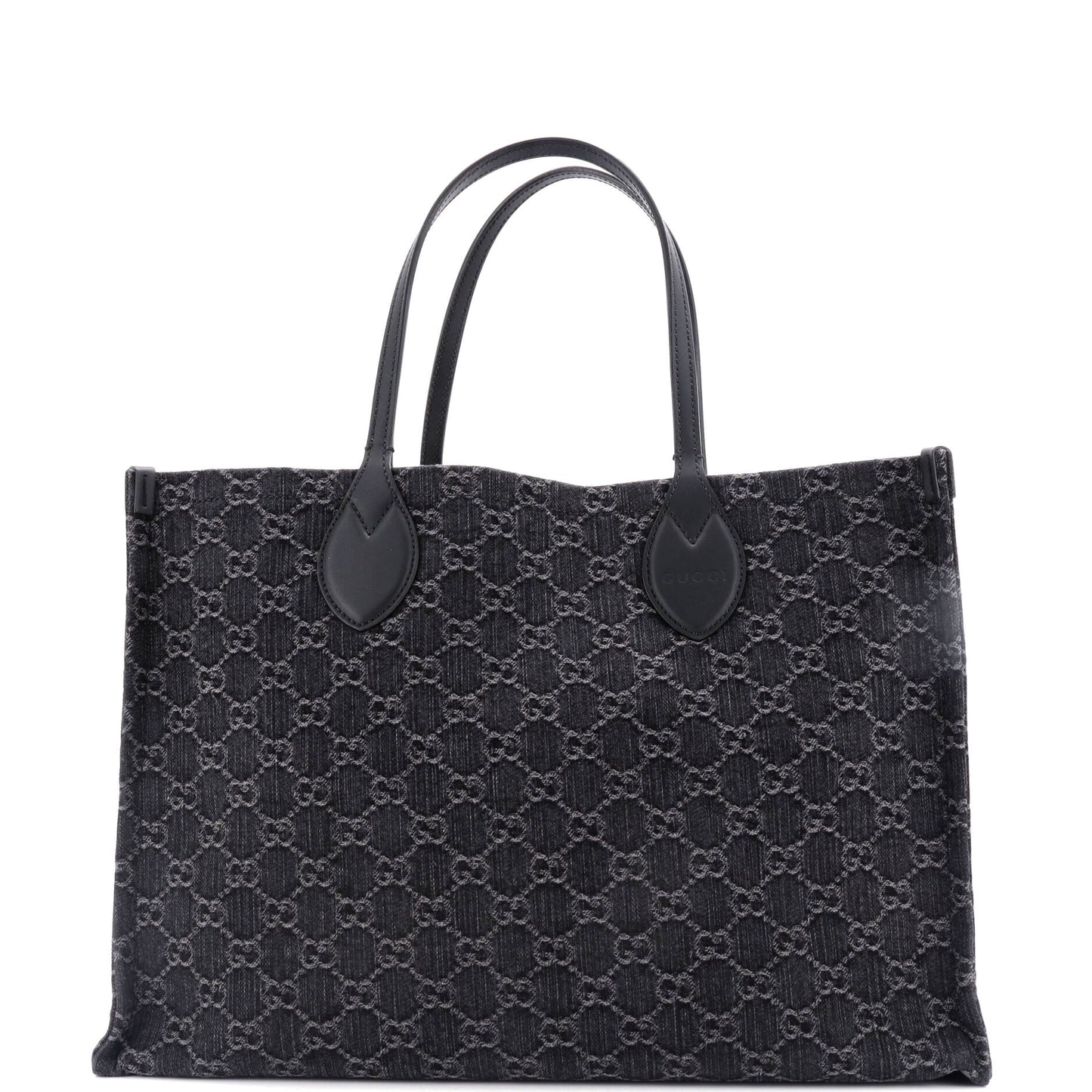 Ophidia Shopper Tote GG Denim Large