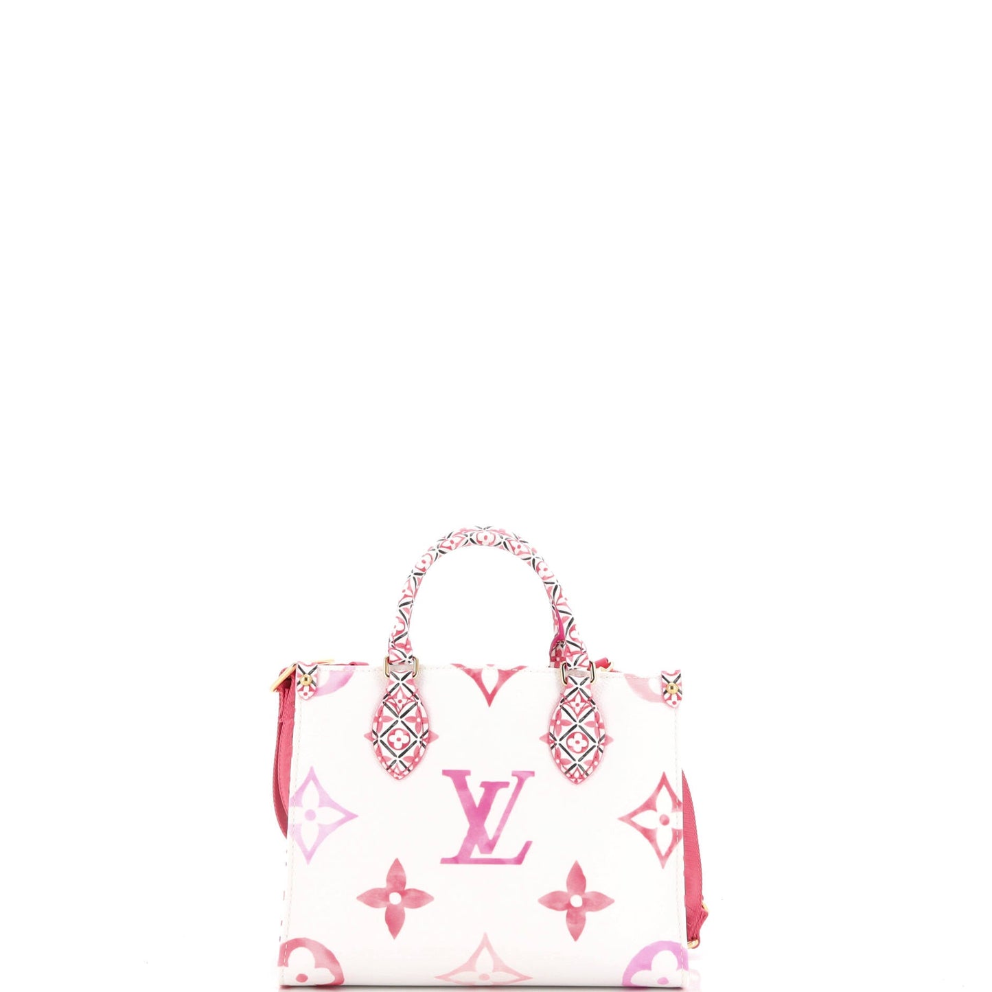 OnTheGo Tote By The Pool Monogram Watercolor Giant PM