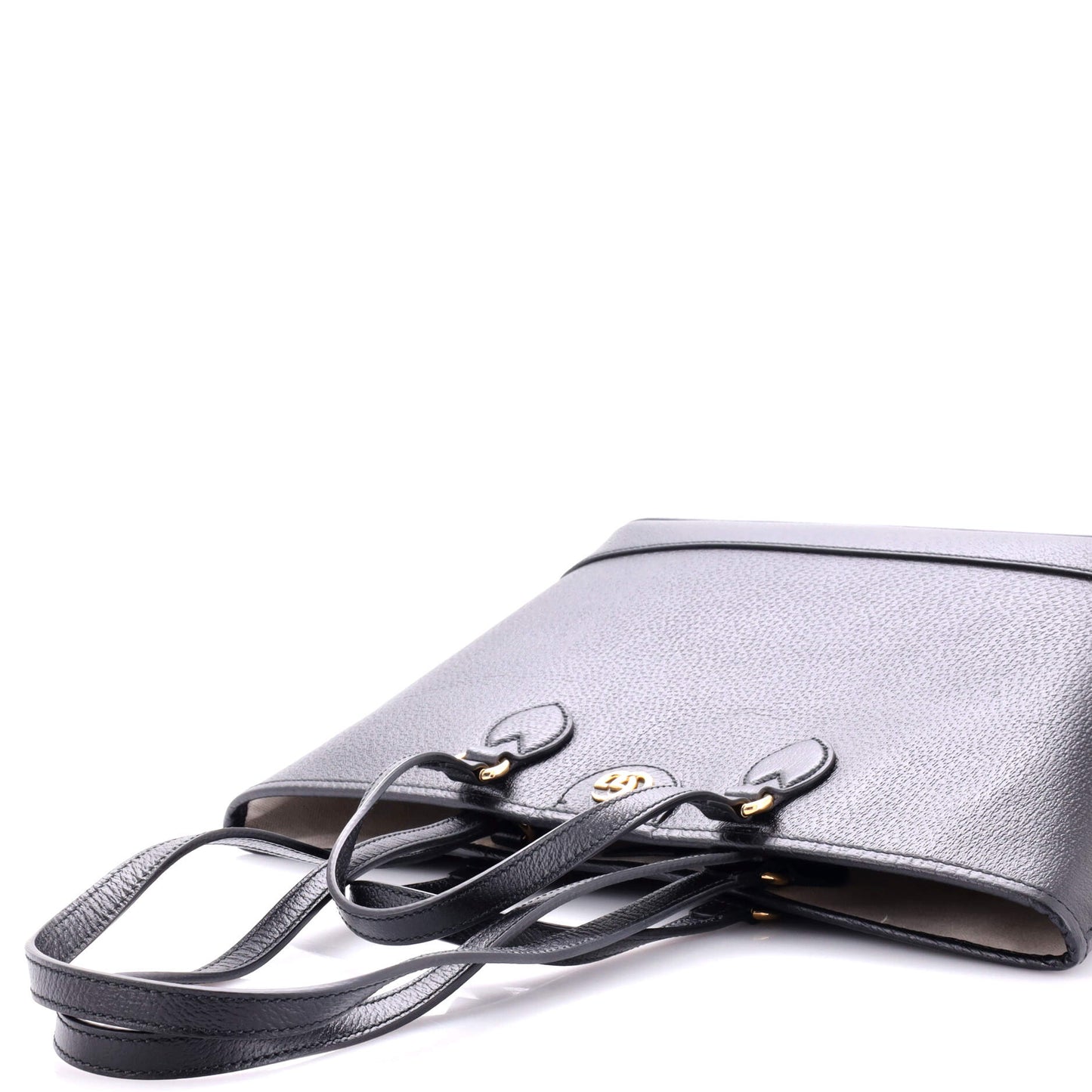 Ophidia Top Handle Shopping Tote Leather Small