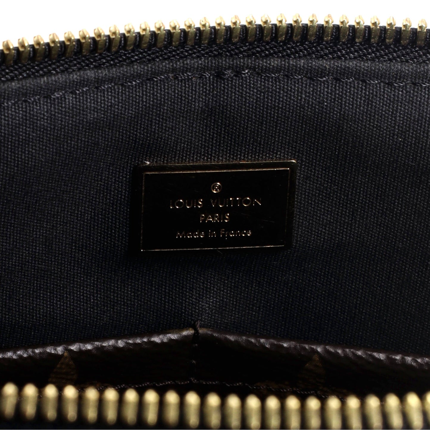 Miroir Handbag Vernis with Monogram Canvas
