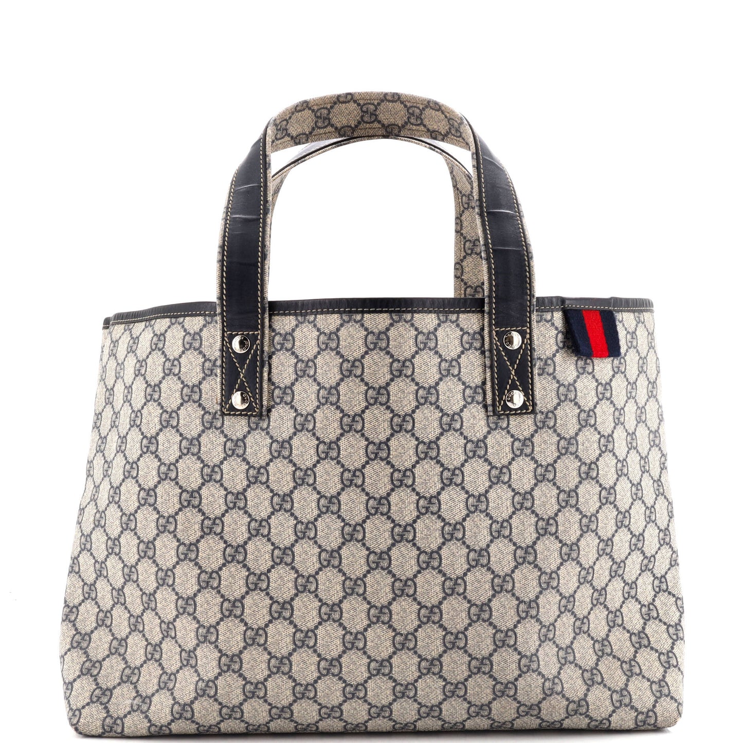 Web Loop Tote GG Coated Canvas Medium