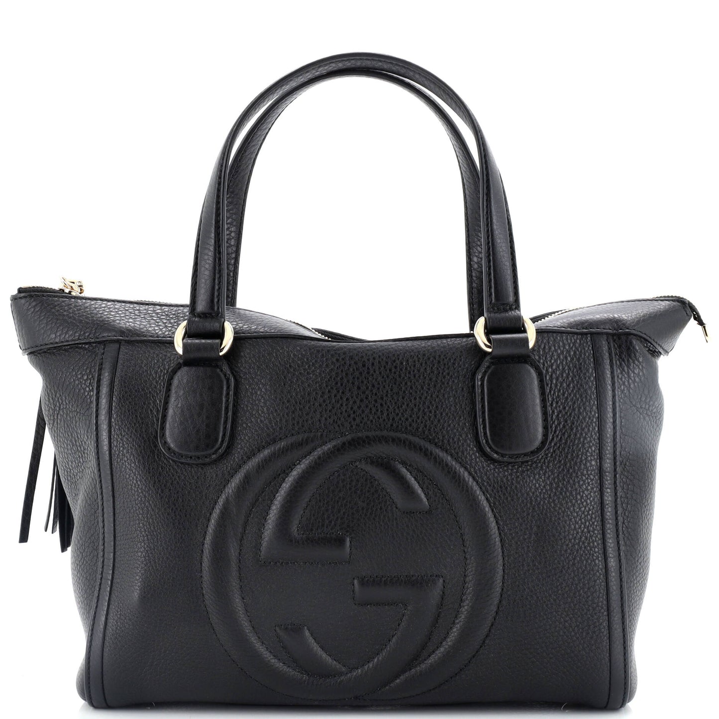 Soho Zip Tote Leather Small