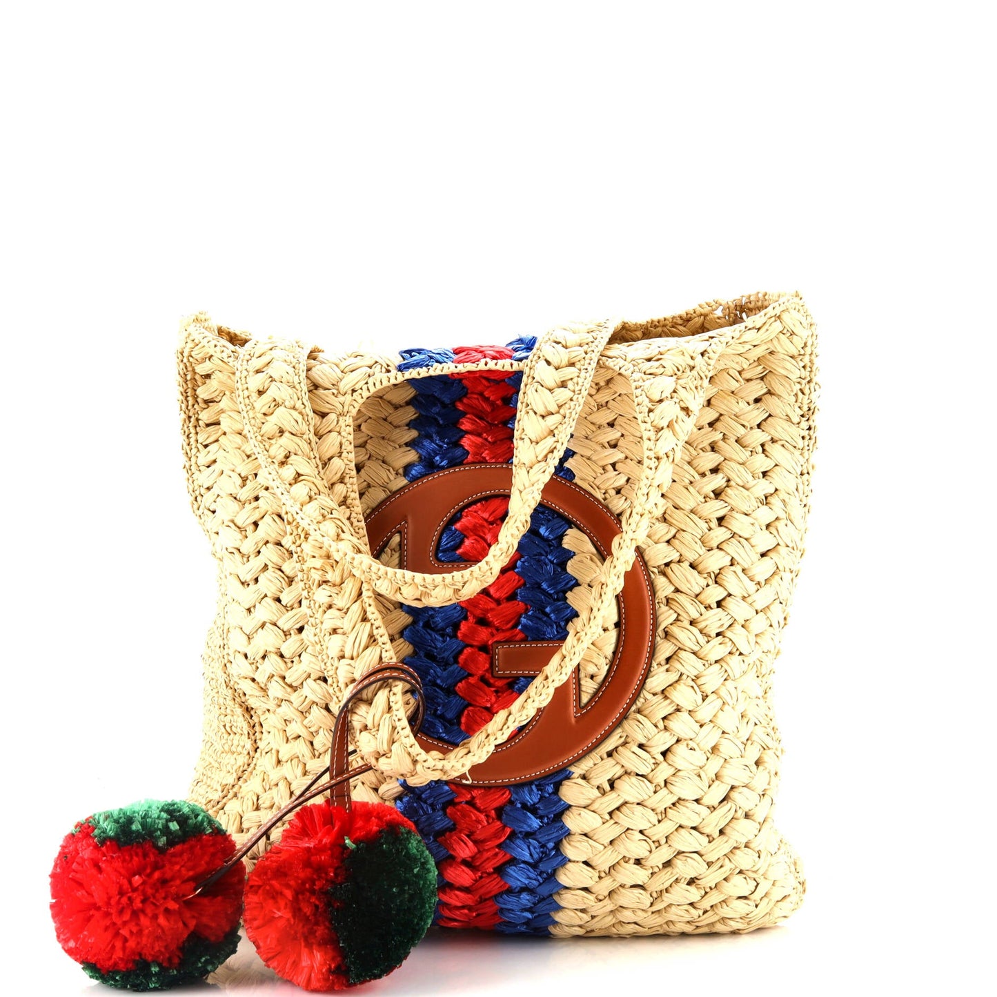 Blondie NM Open Tote Raffia Small