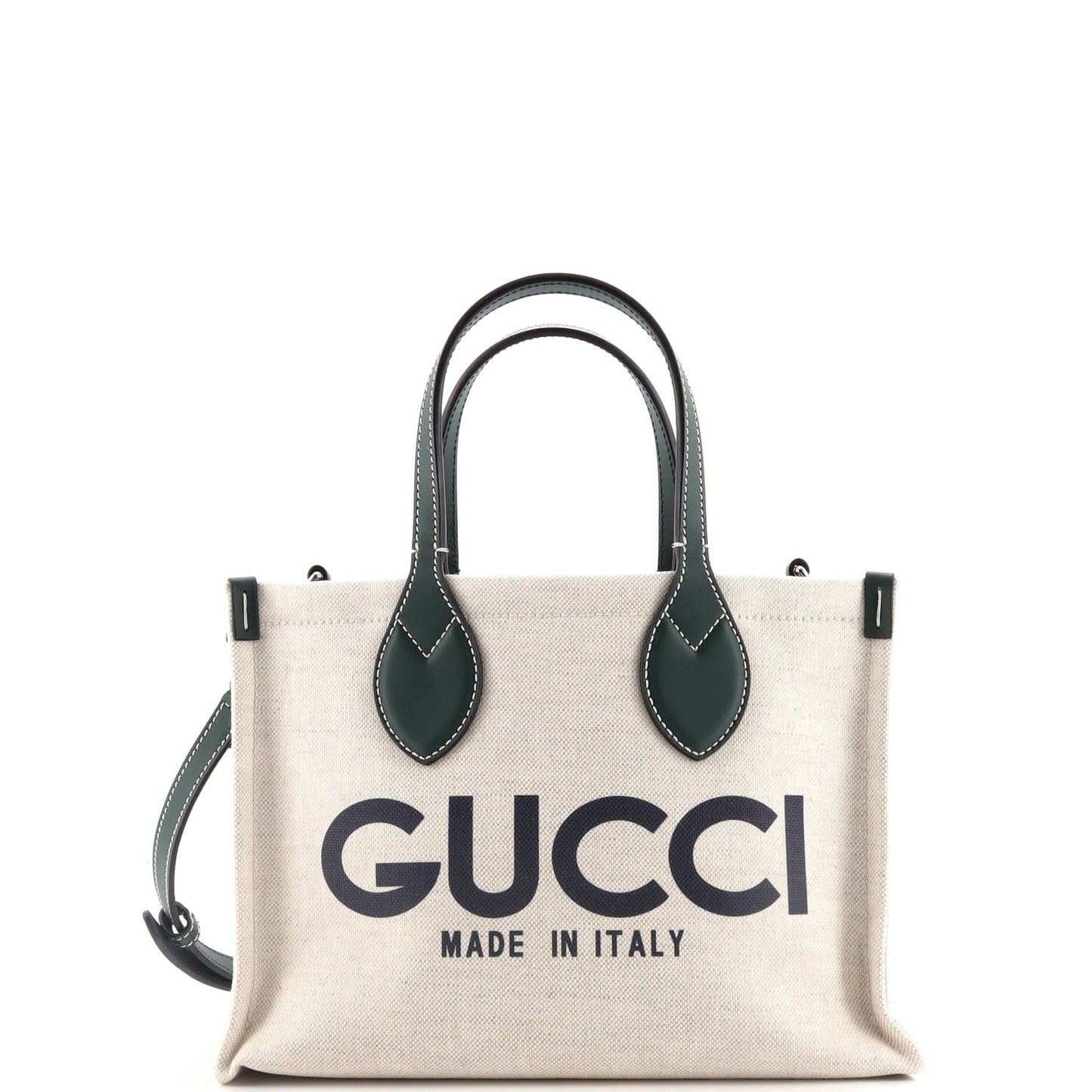 Logo Shopper Tote Printed Canvas Small