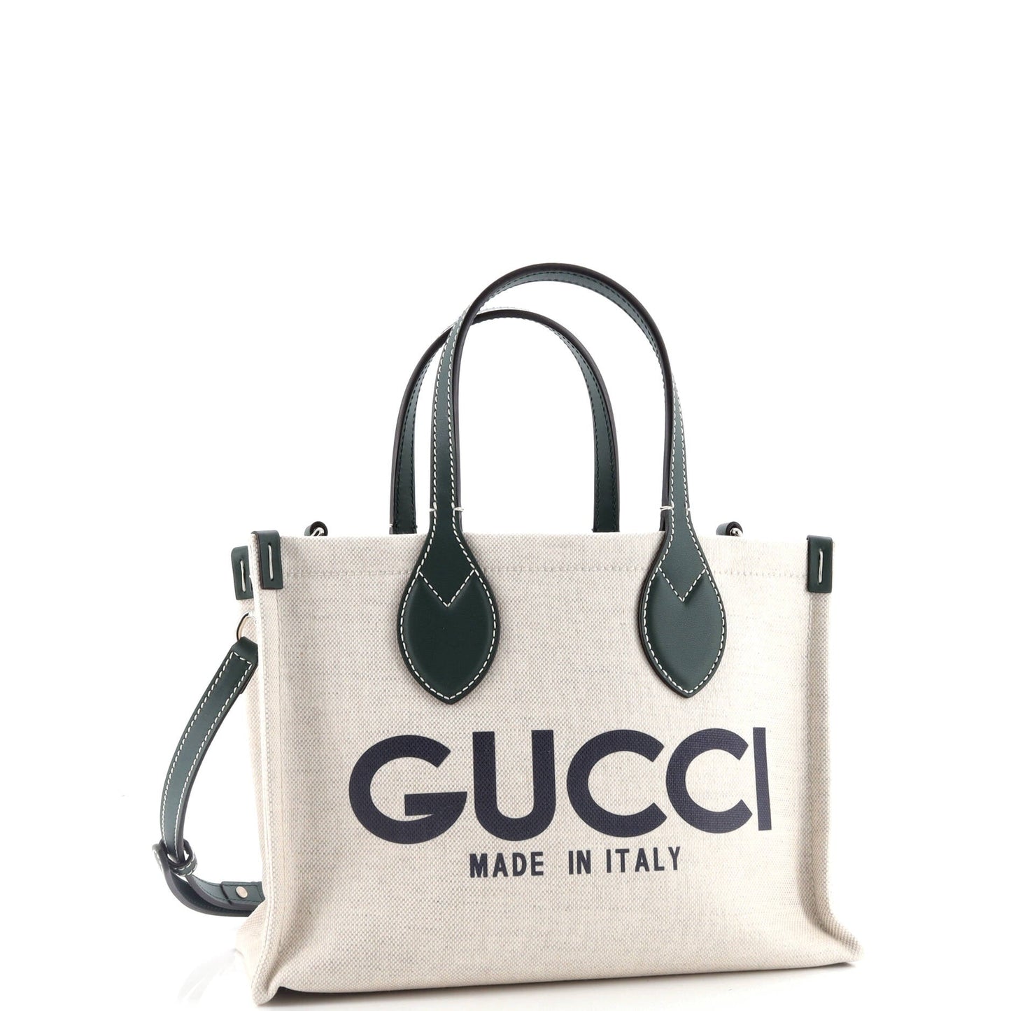 Logo Shopper Tote Printed Canvas Small