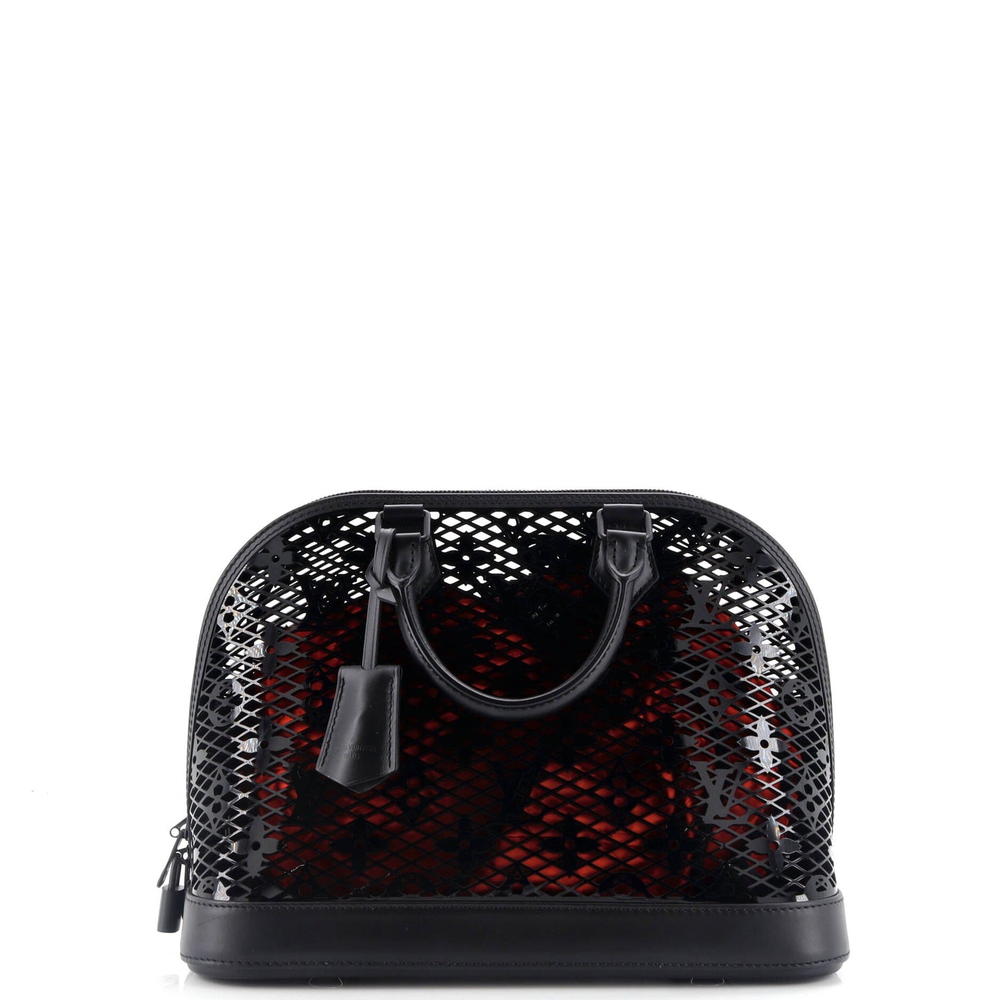 Alma Handbag Monogram Lace Leather PM