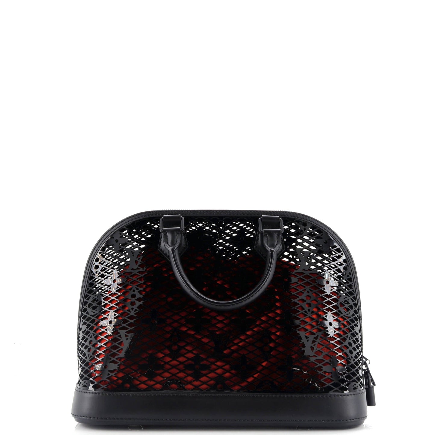 Alma Handbag Monogram Lace Leather PM