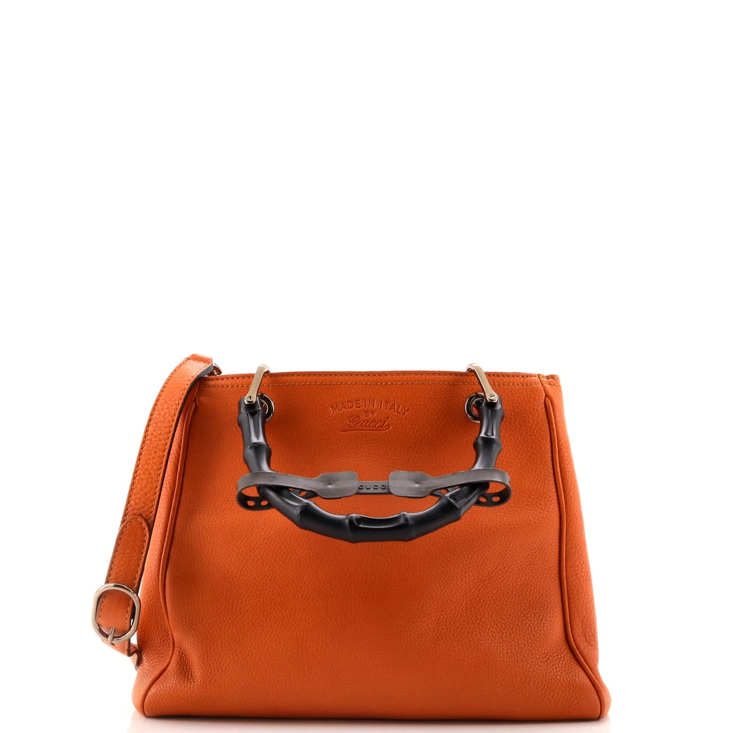 Bamboo Shopper Tote Leather Small