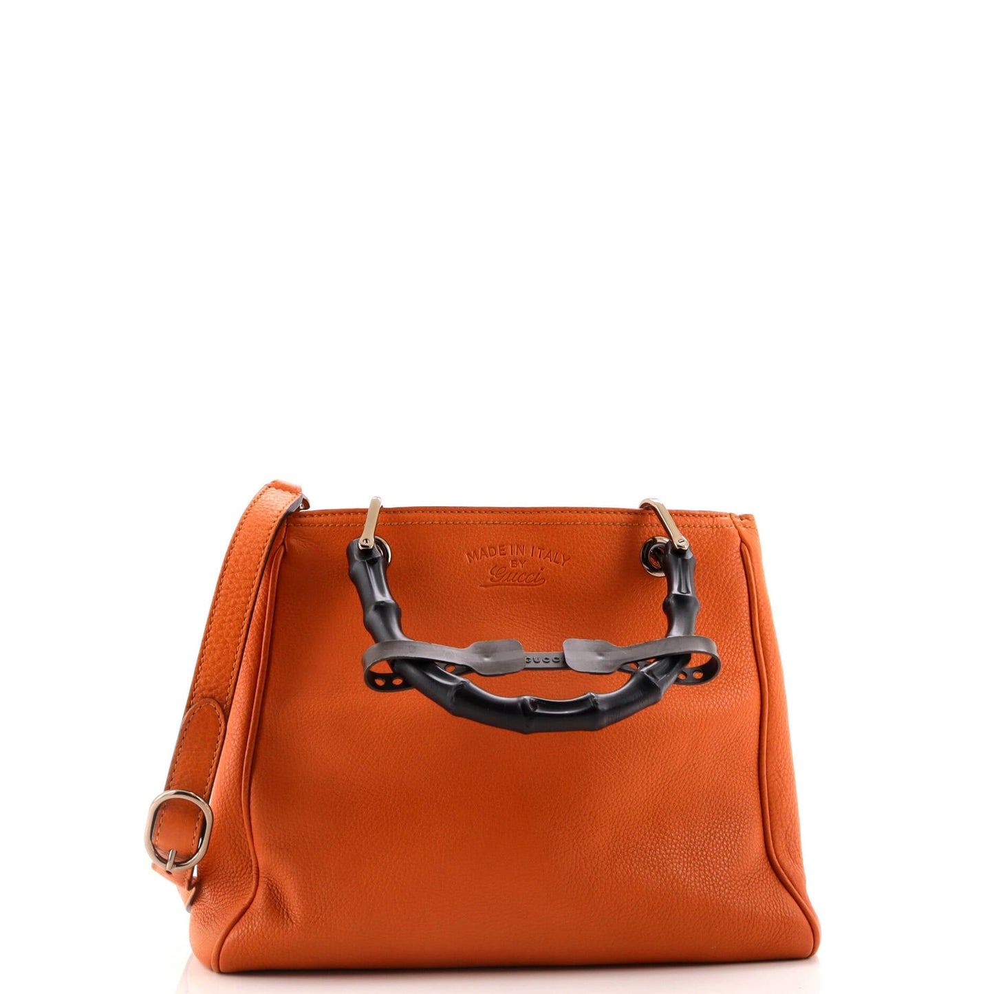 Bamboo Shopper Tote Leather Small