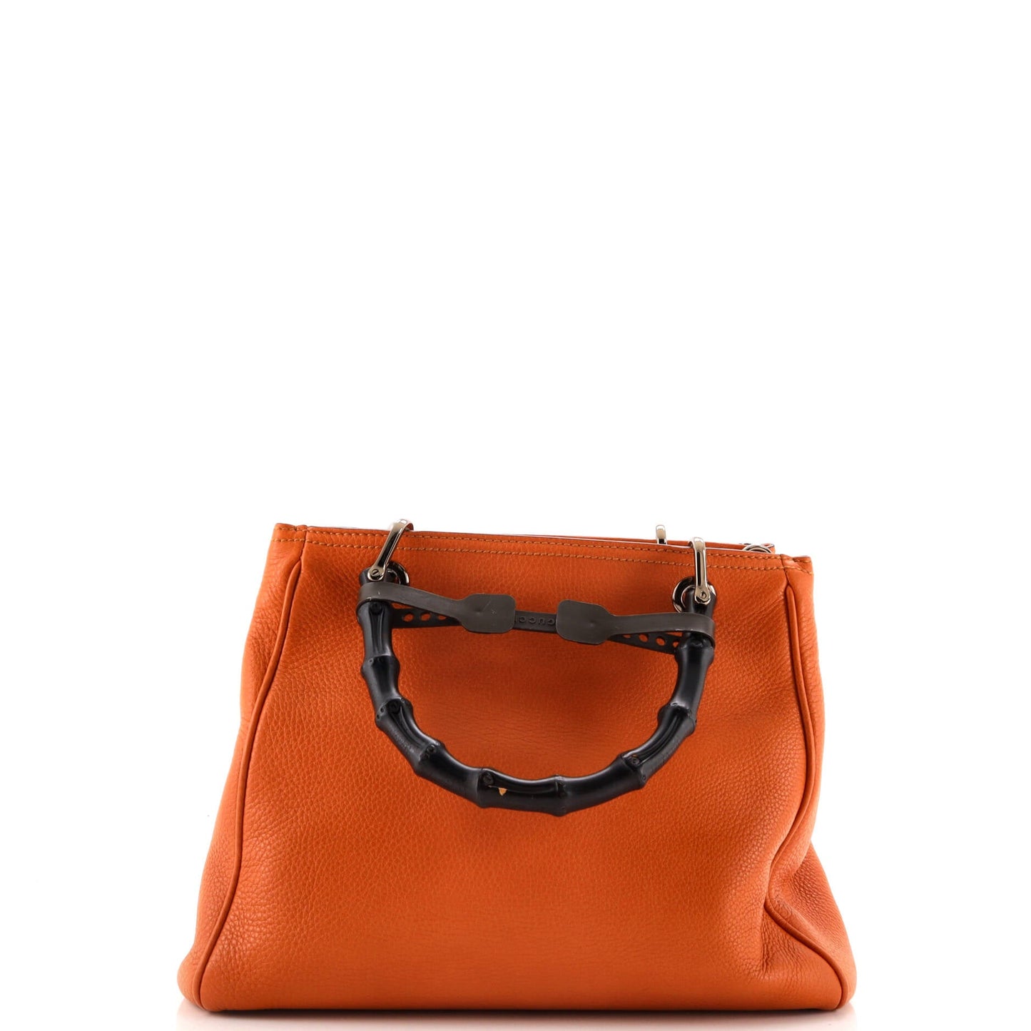 Bamboo Shopper Tote Leather Small