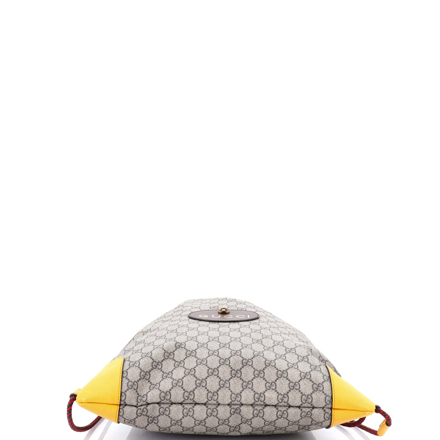 Neo Vintage Drawstring Backpack GG Coated Canvas Large
