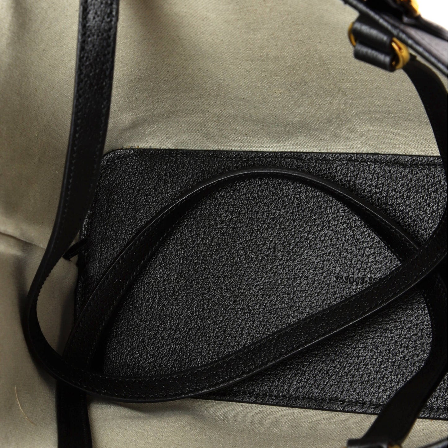 Ophidia Top Handle Shopping Tote Leather Small