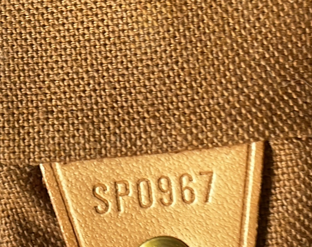 Vintage Montsouris Backpack Monogram Canvas PM