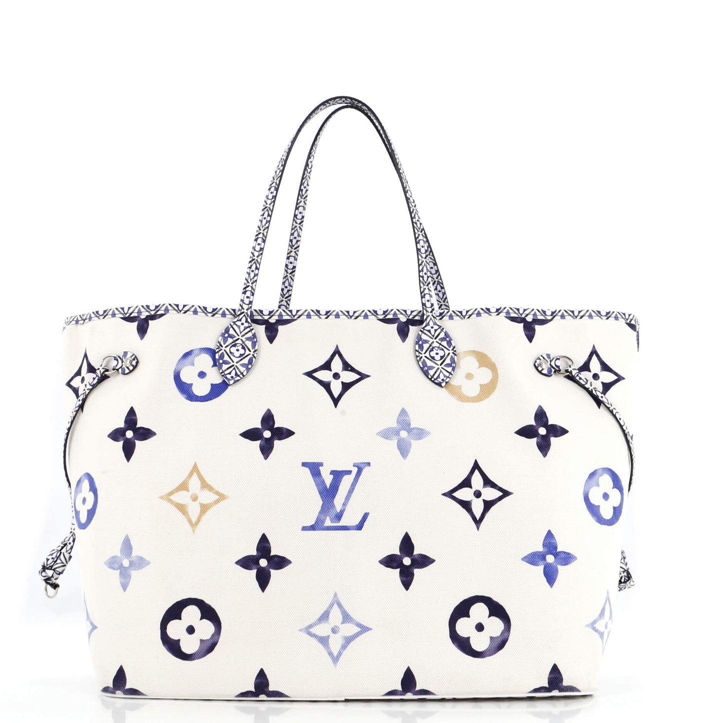 Neverfull NM Tote Limited Edition Cities By The Pool Monogram Watercolor Giant GM