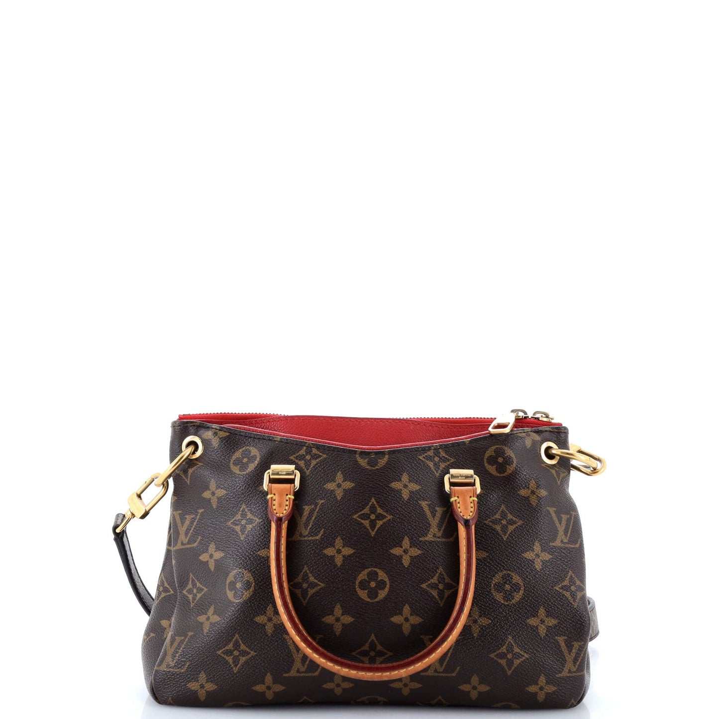 Pallas Tote Monogram Canvas with Leather BB