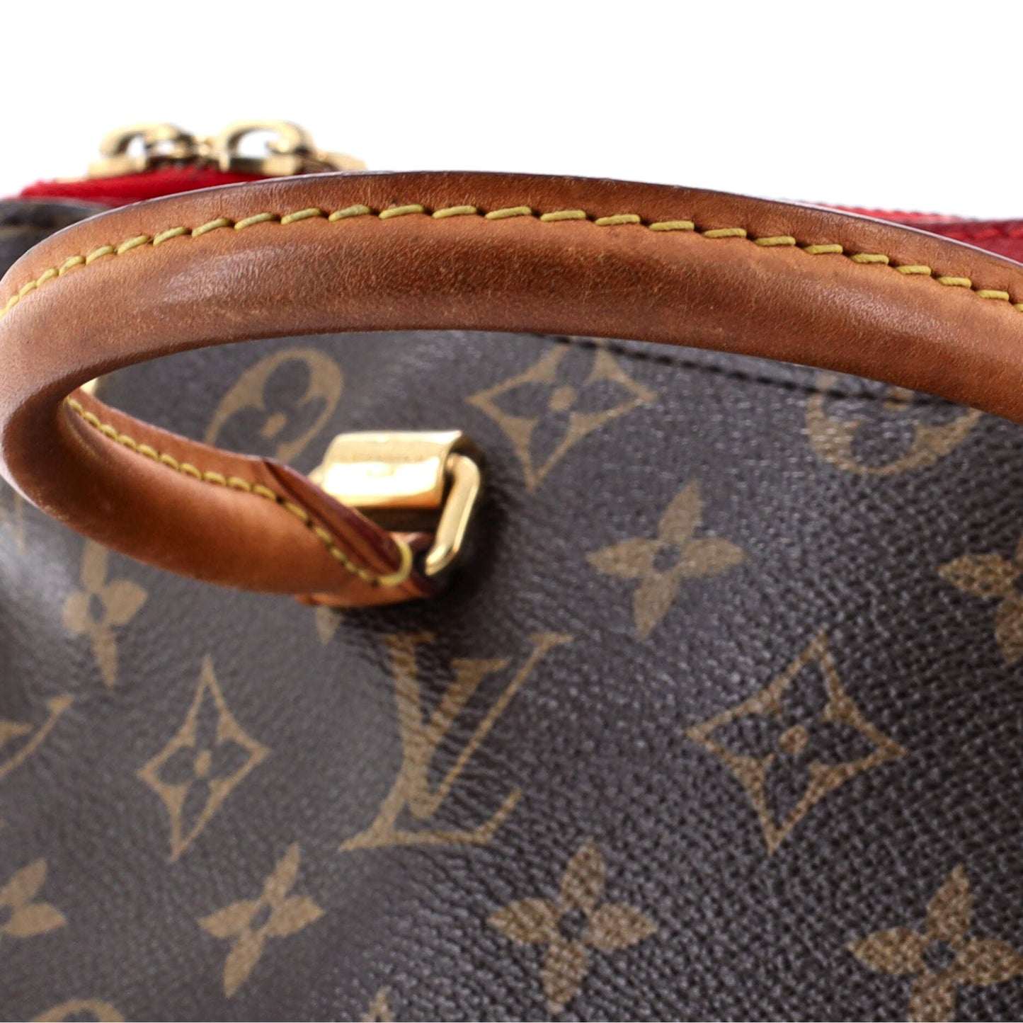 Pallas Tote Monogram Canvas with Leather BB