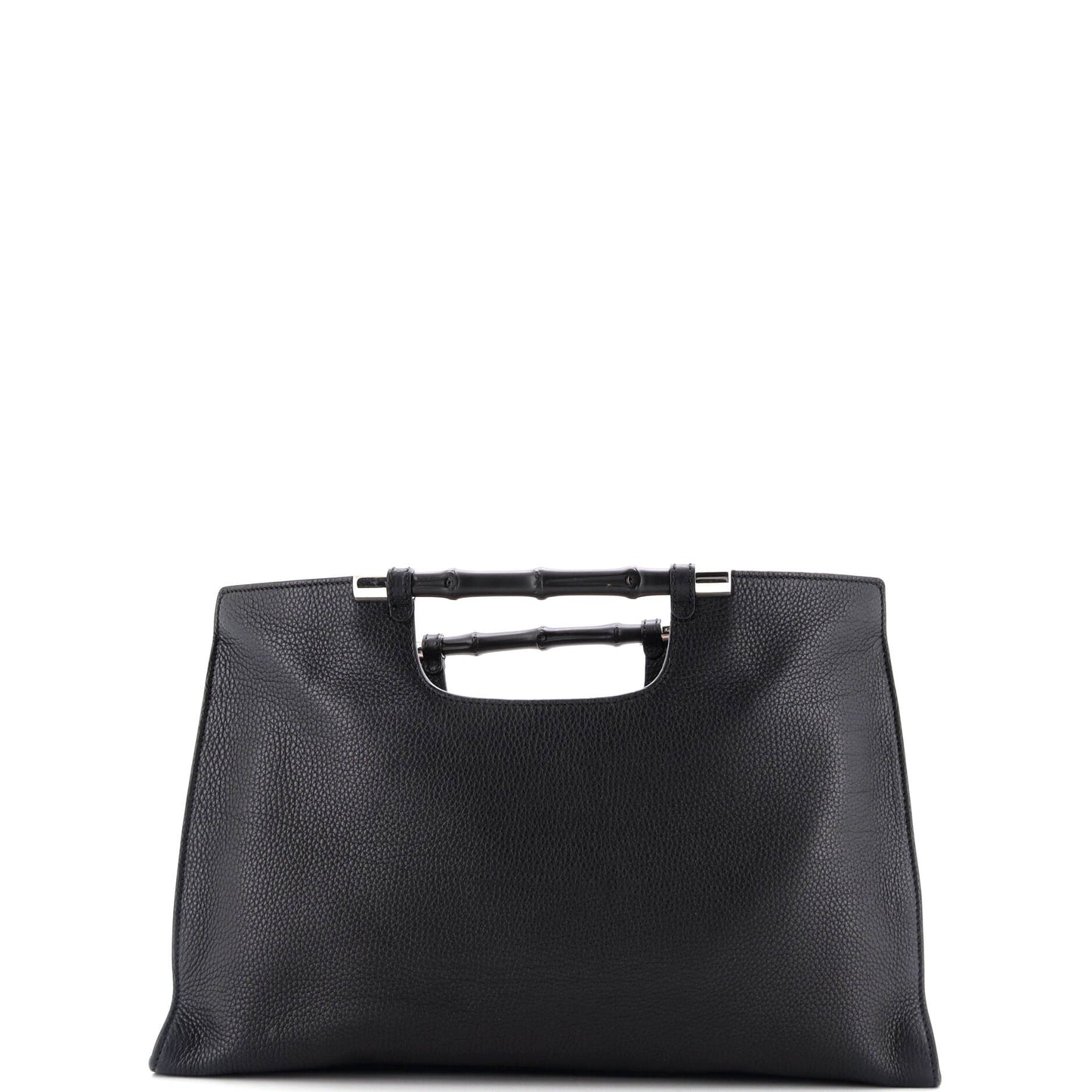 Bamboo Daily Tote Leather Wide