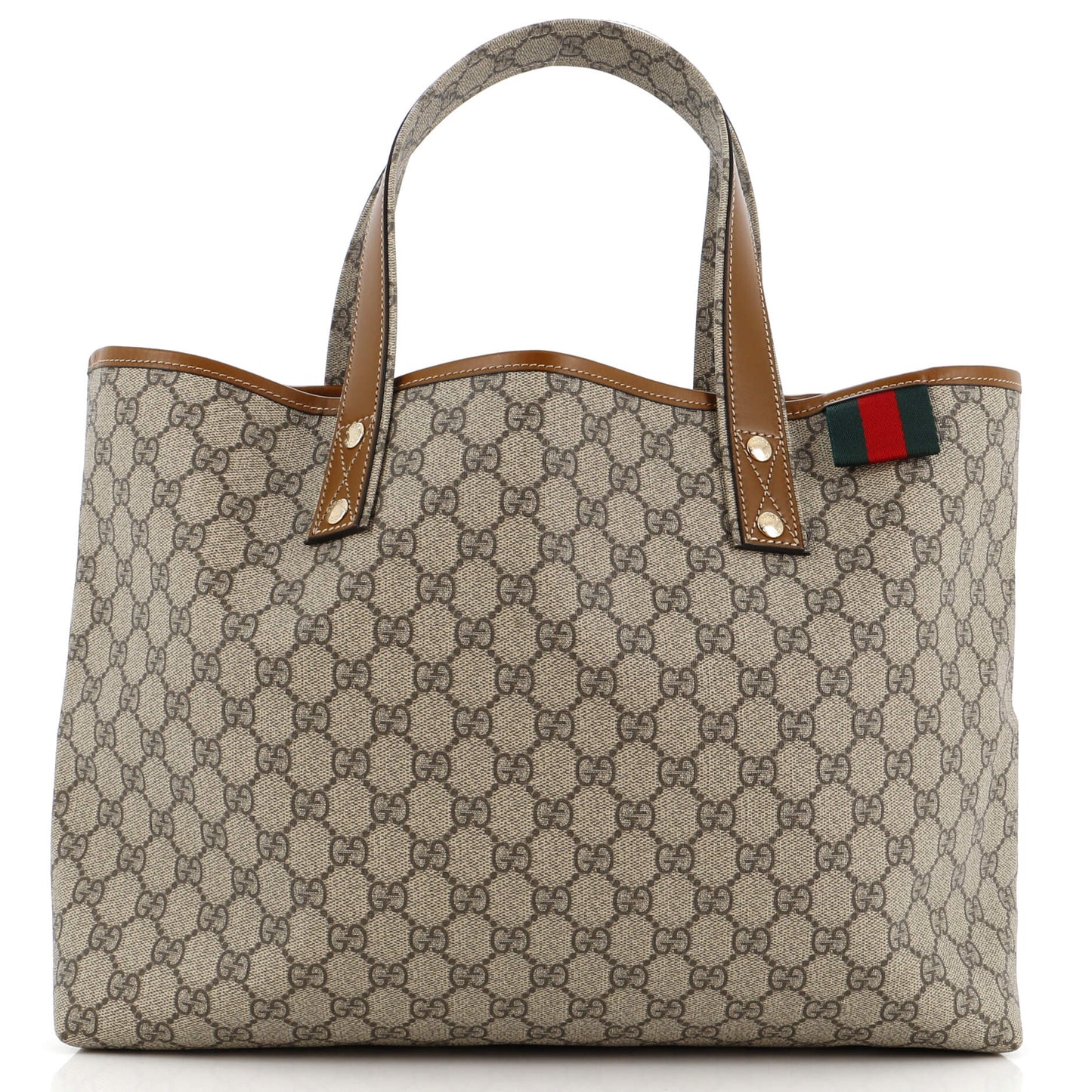 Web Loop Tote GG Coated Canvas Medium